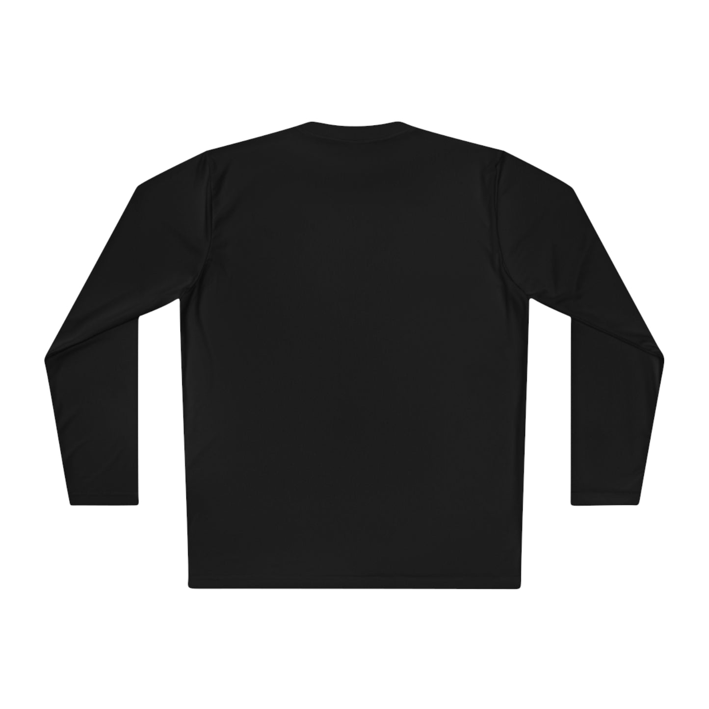 UPF40+ Wavy Flag Front Logo Unisex Performance Long Sleeve Tee