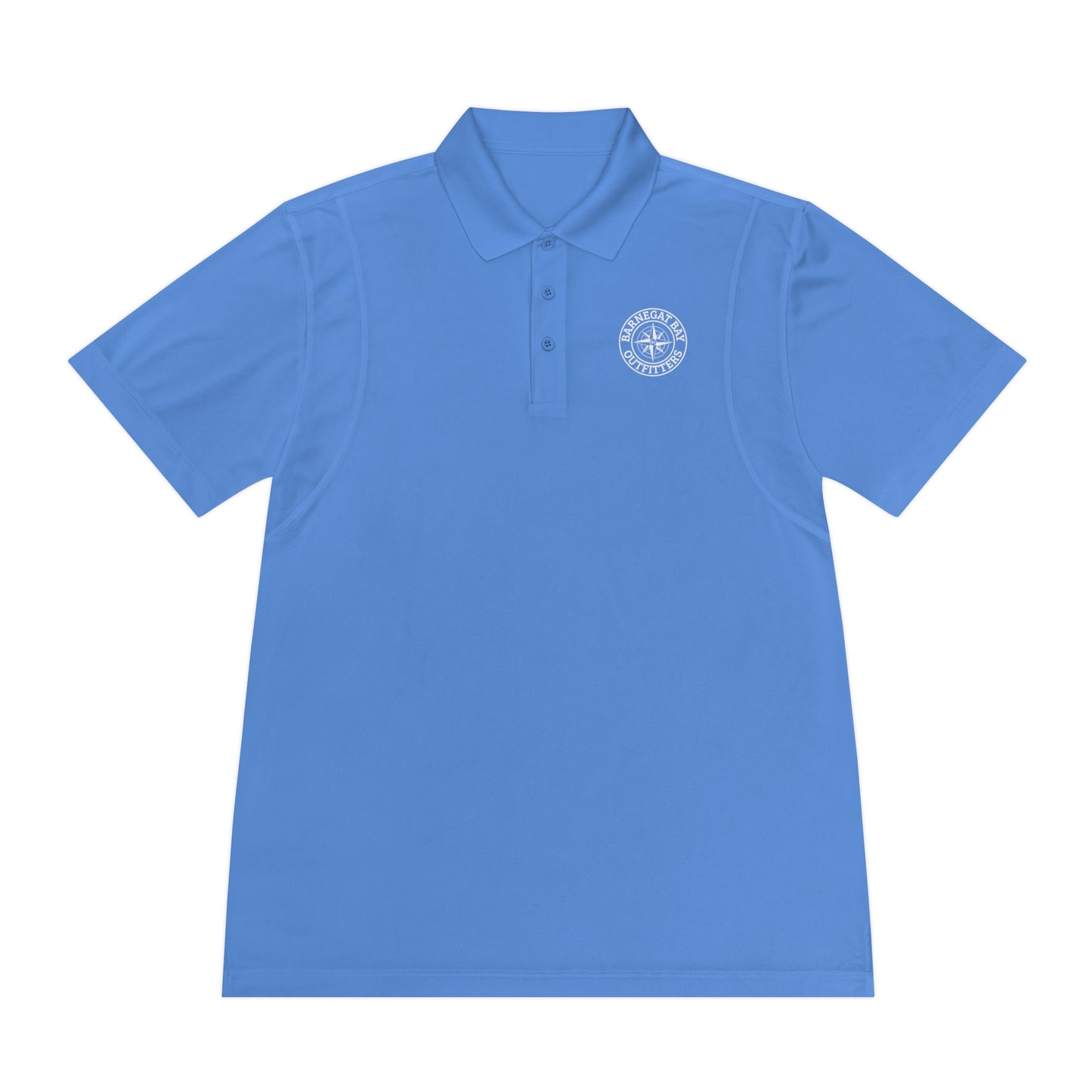 Compass Logo Sport Polo Shirt