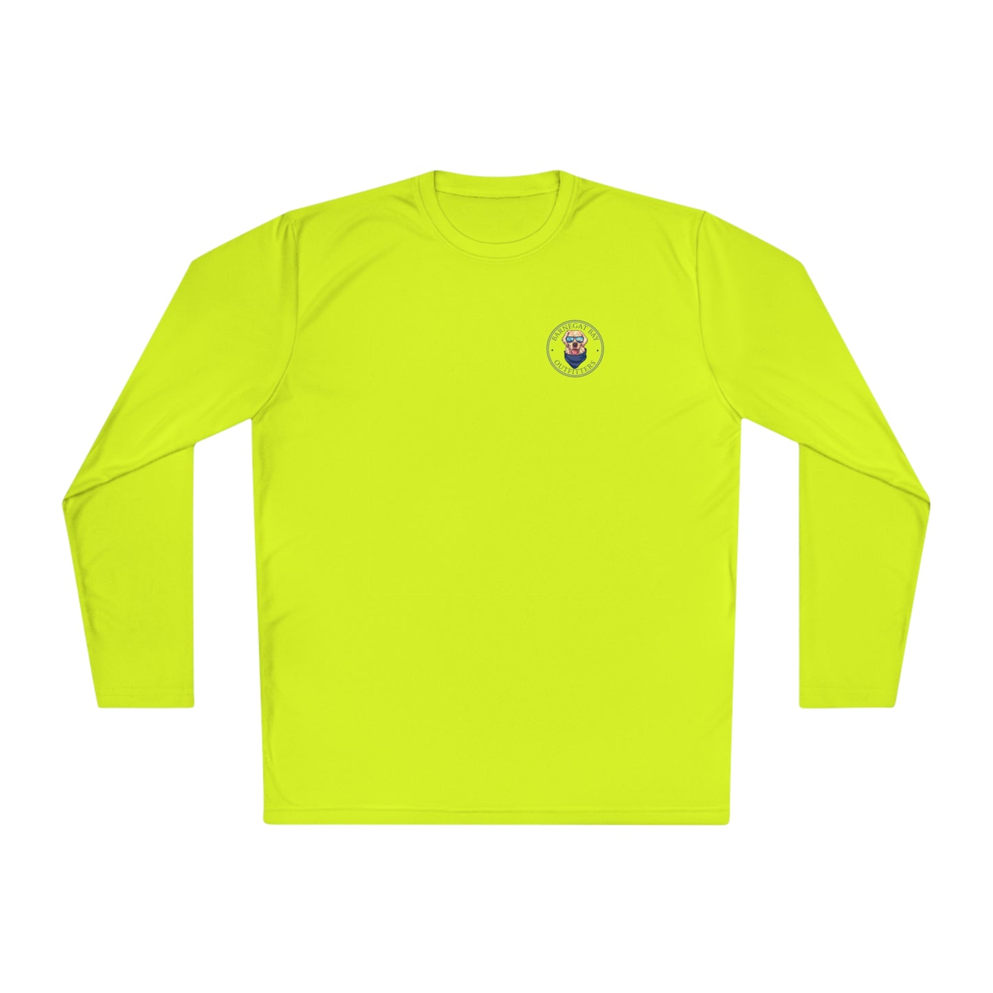 UPF40+ Golden Logo Unisex Performance Long Sleeve Tee