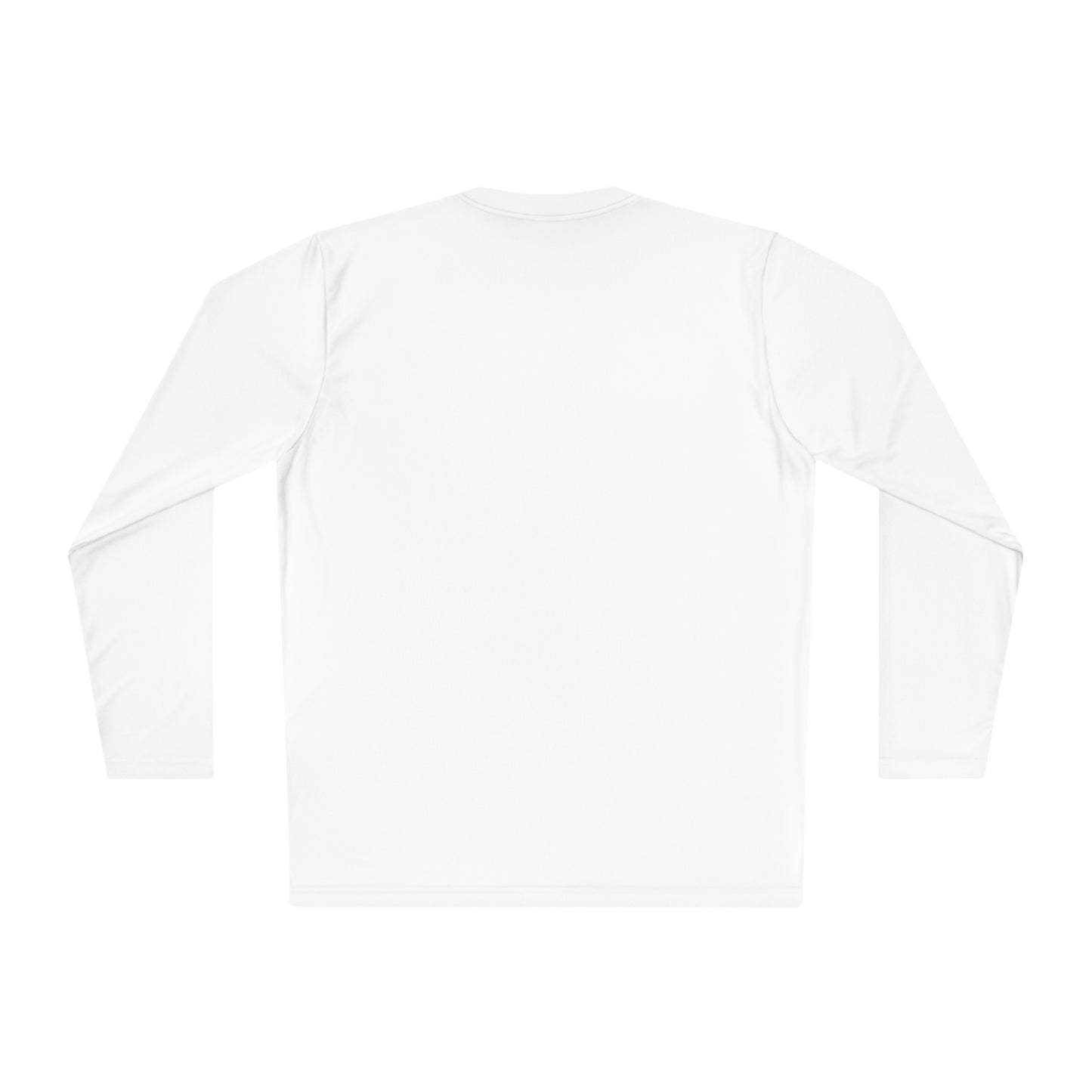 UPF40+ Wavy Flag Front Logo Unisex Performance Long Sleeve Tee