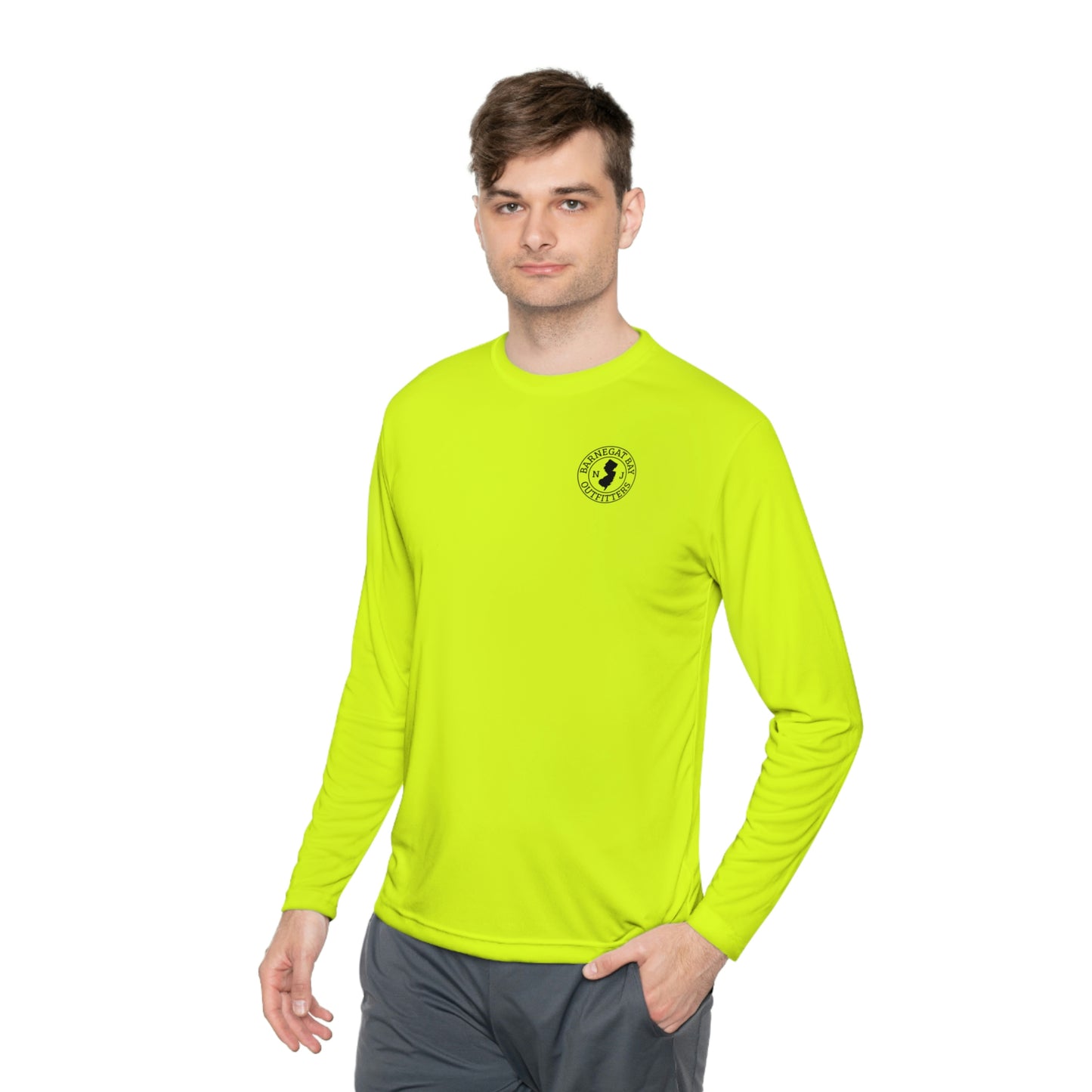 UPF40+ Old Barney Logo Unisex Performance Long Sleeve Tee