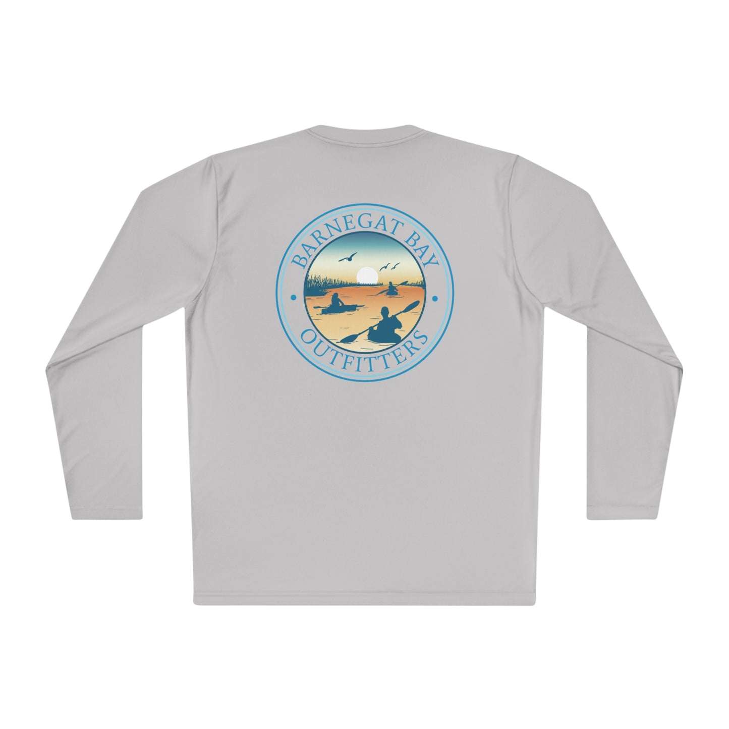 UPF40+ Kayak Scene Logo Unisex Performance Long Sleeve Tee