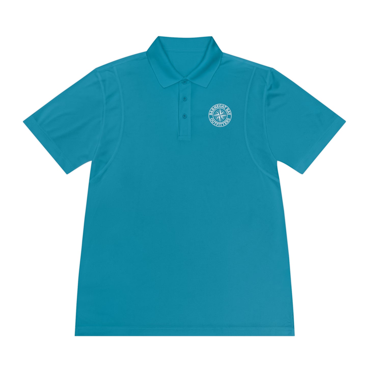 Compass Logo Sport Polo Shirt