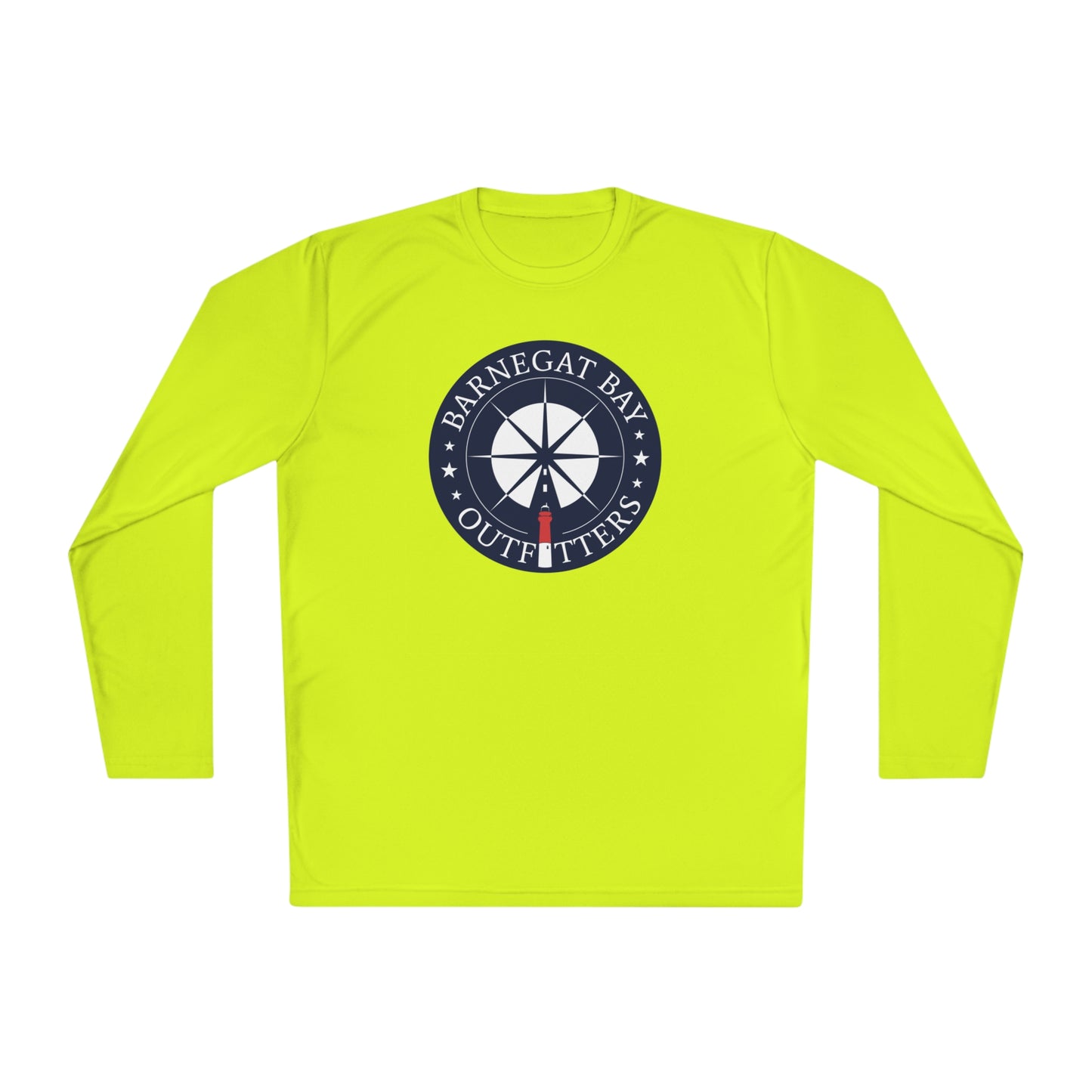 UPF40+ Lighthouse Front Logo Unisex Performance Long Sleeve Tee