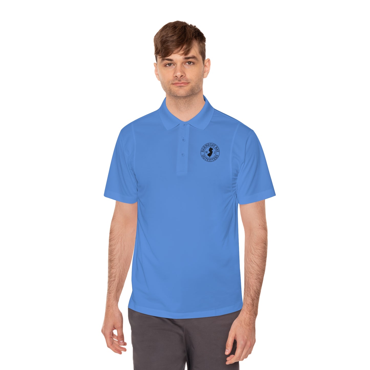 Barnegat Bay NJ Logo Sport Polo Shirt