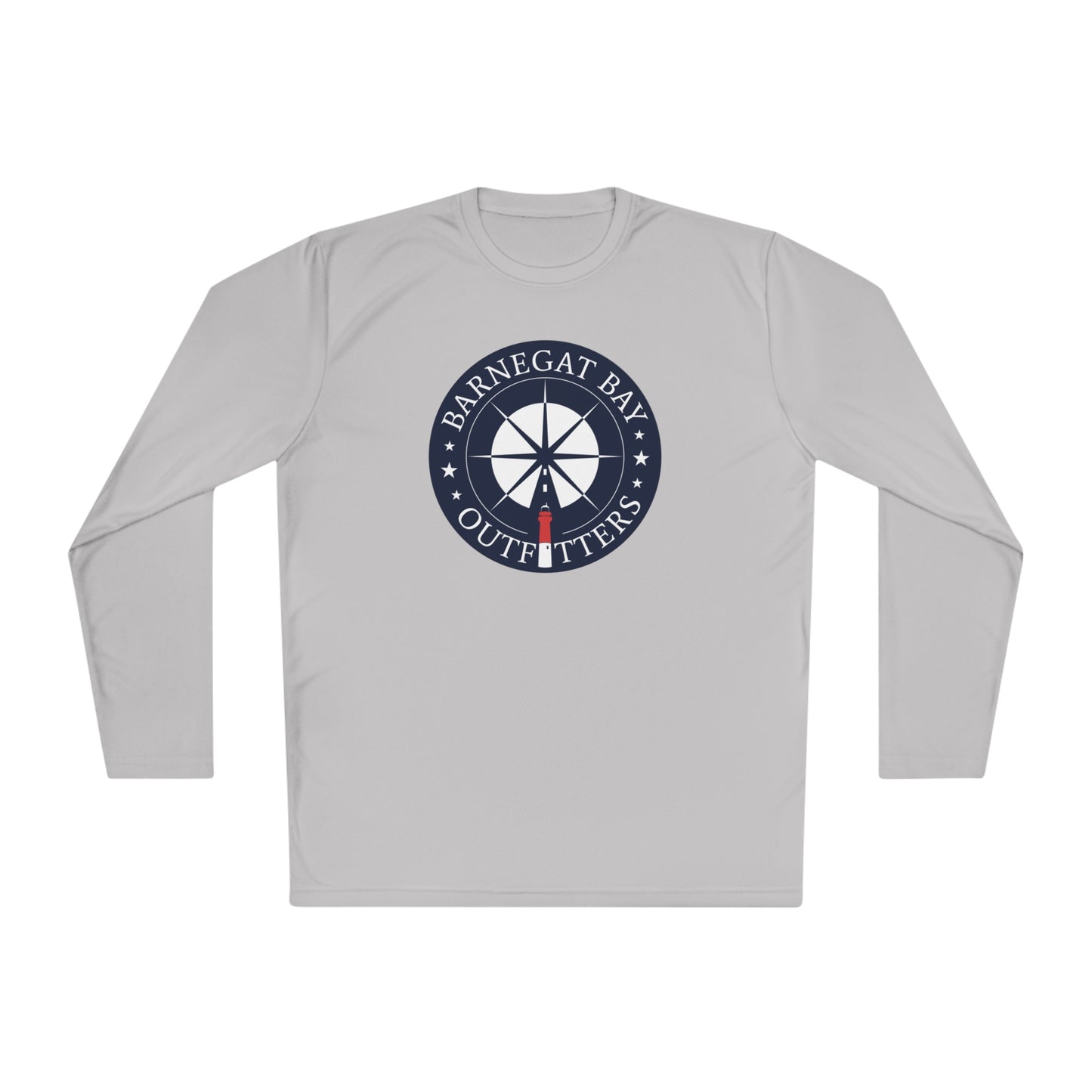 UPF40+ Lighthouse Front Logo Unisex Performance Long Sleeve Tee