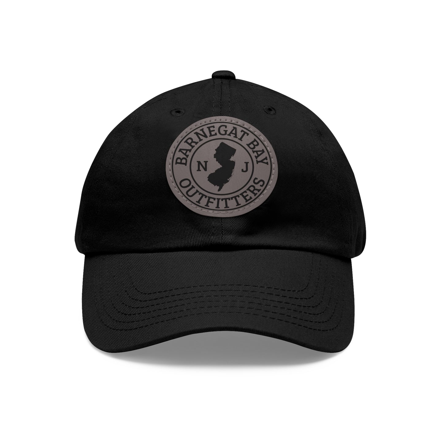 Barnegat Bay Outfitters Round Leather Patch Hat