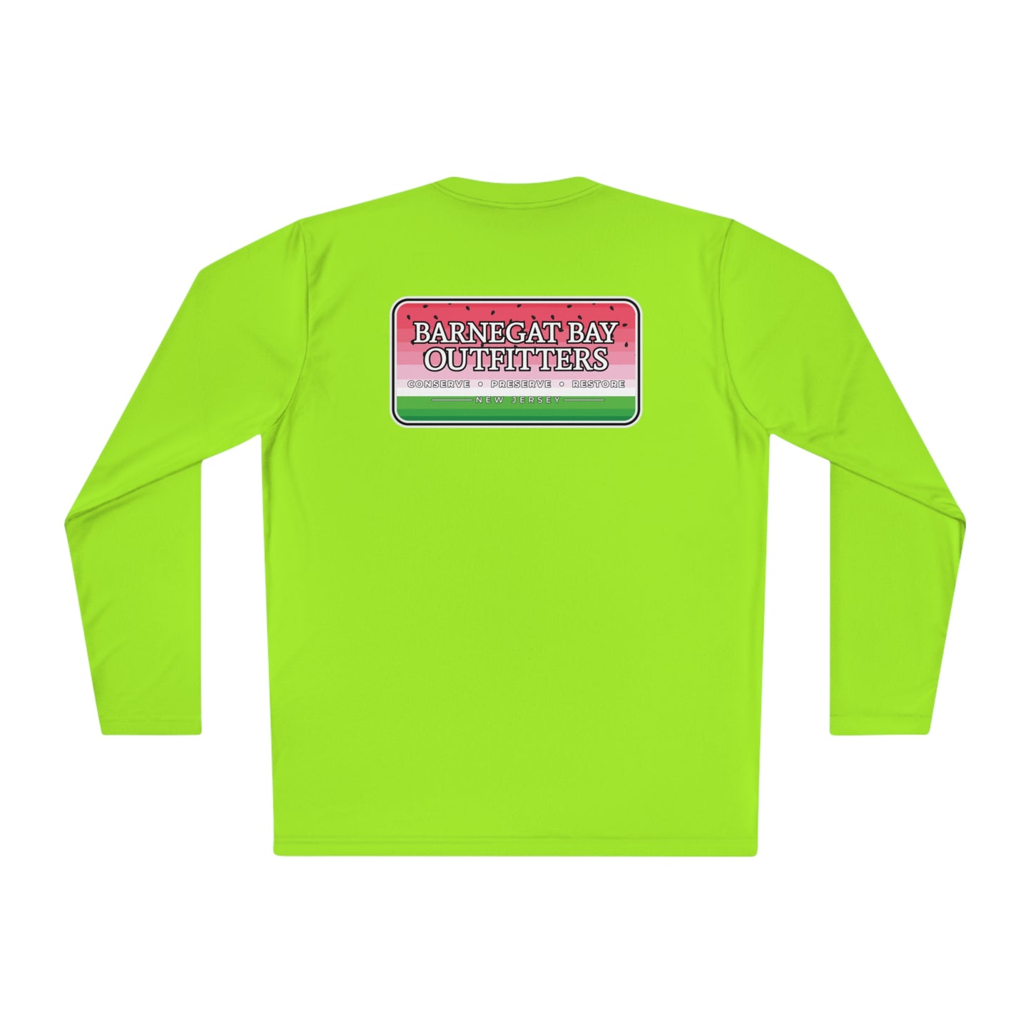 UPF40+ Watermelon Logo Unisex Performance Long Sleeve Tee