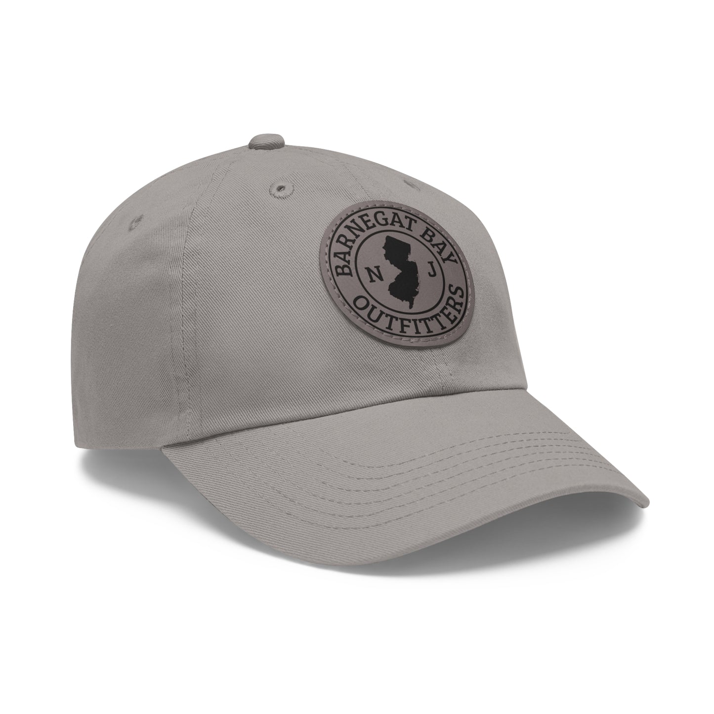 Barnegat Bay Outfitters Round Leather Patch Hat