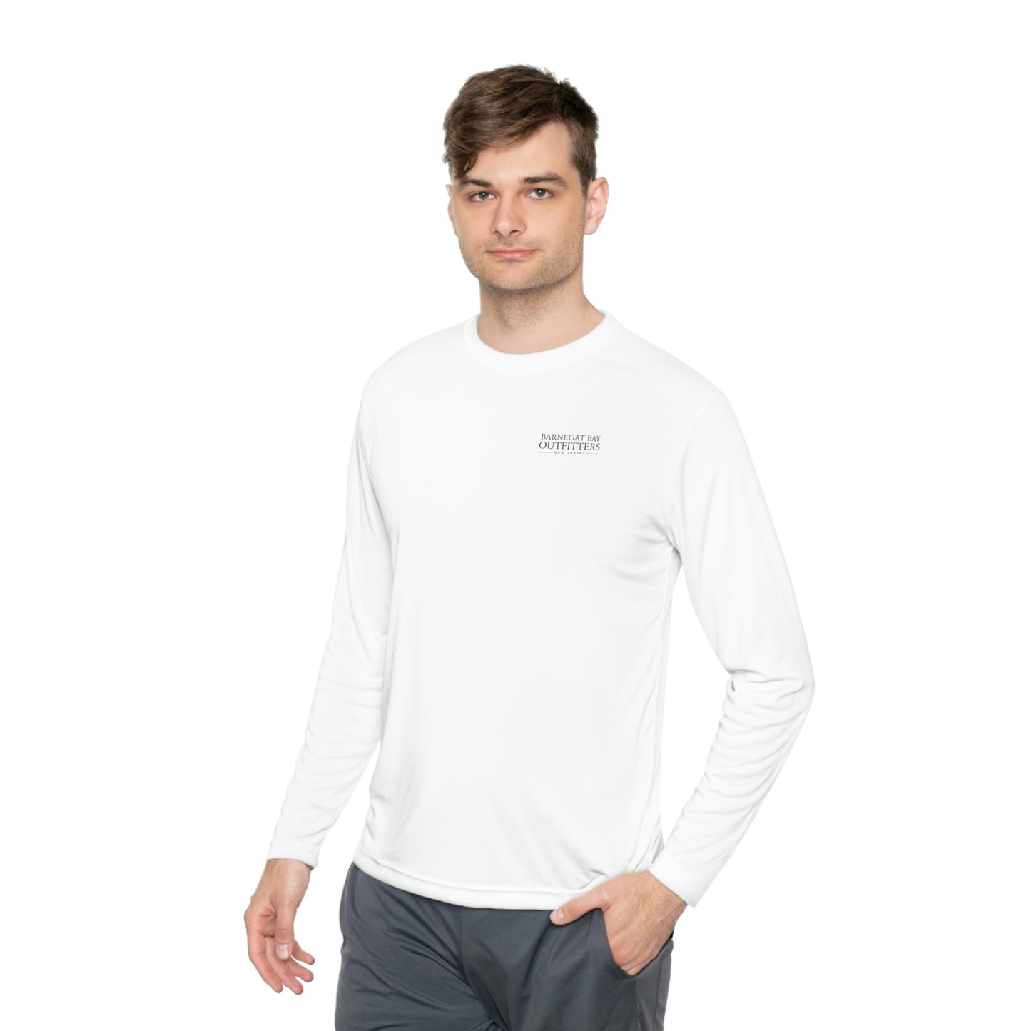 UPF40+ Kayak Logo Unisex Performance Long Sleeve Tee