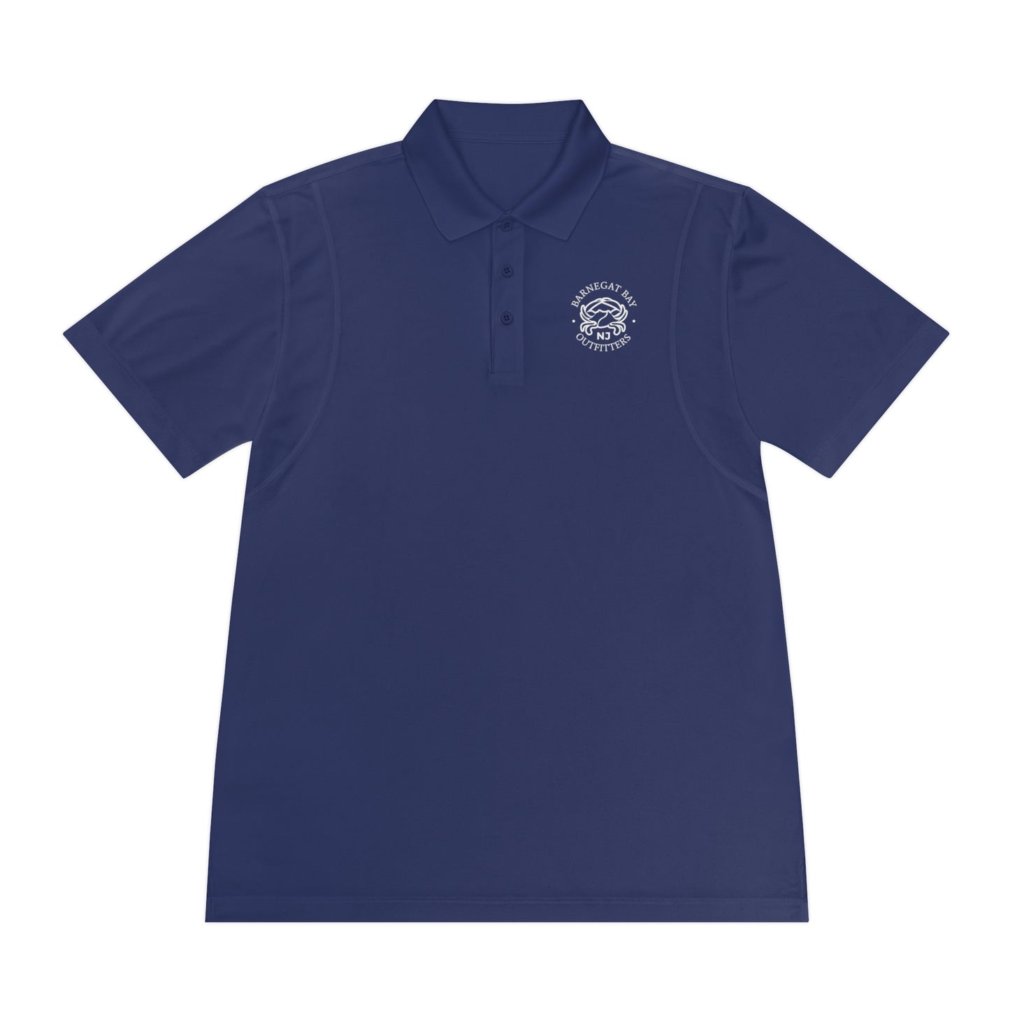 Crab NJ Logo Sport Polo Shirt