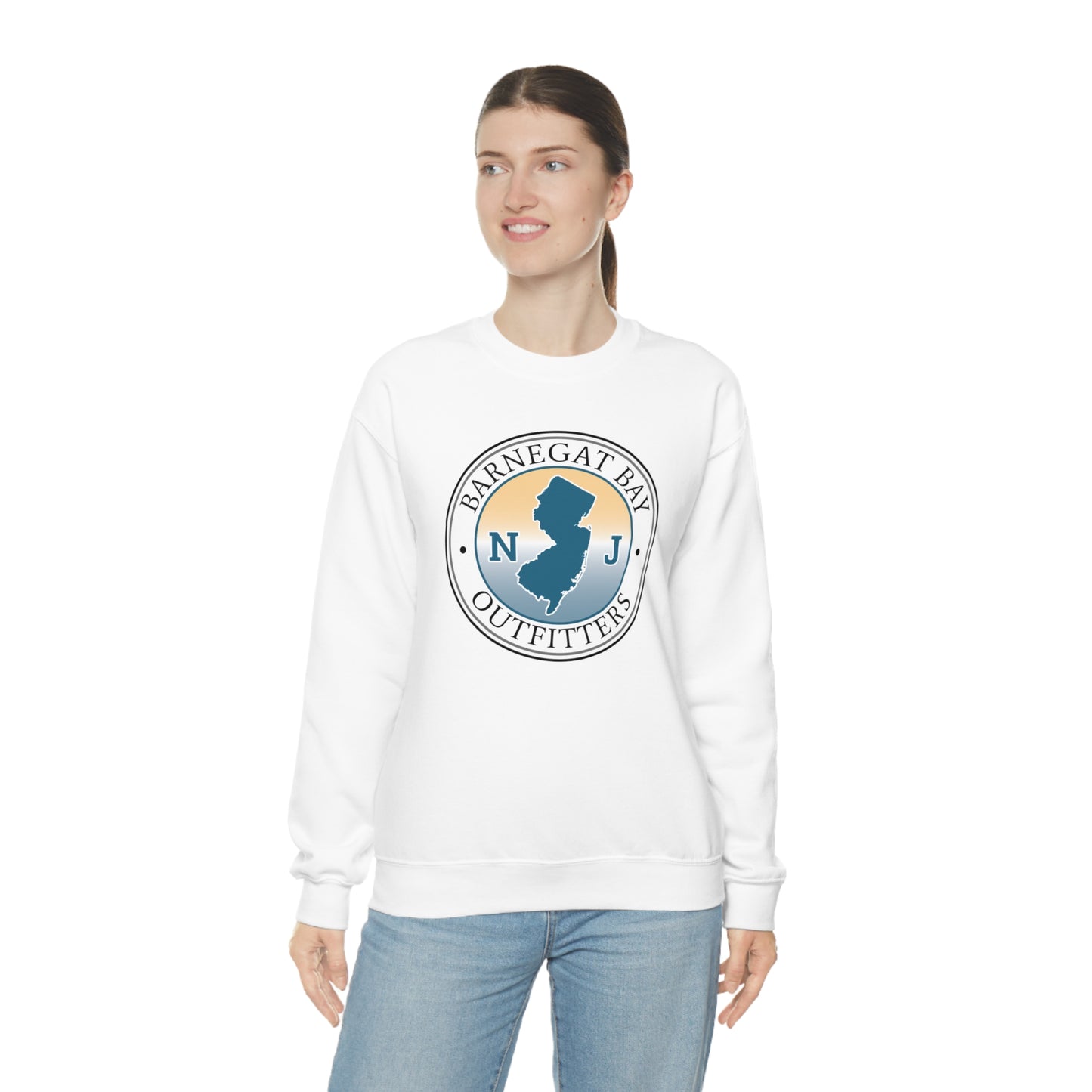 NJ Logo Unisex Heavy Blend™ Crewneck Sweatshirt