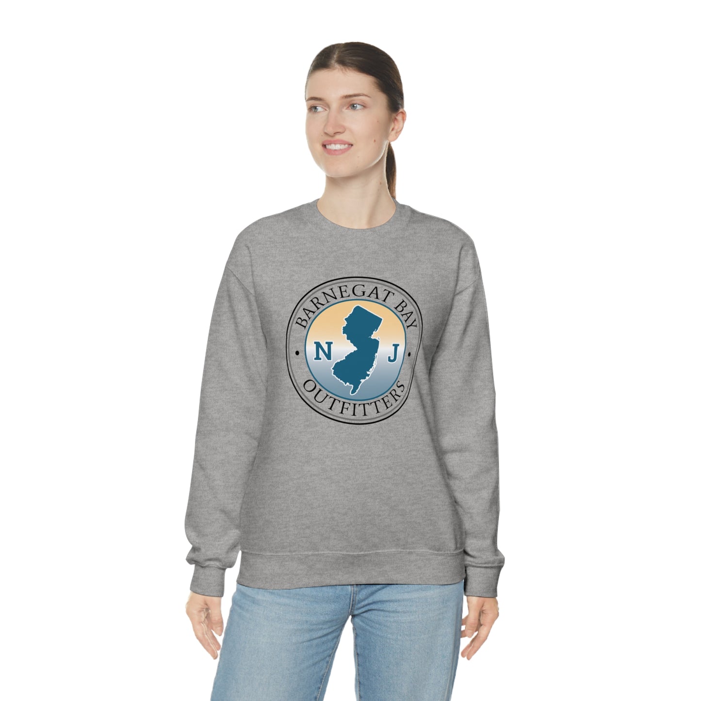 NJ Logo Unisex Heavy Blend™ Crewneck Sweatshirt