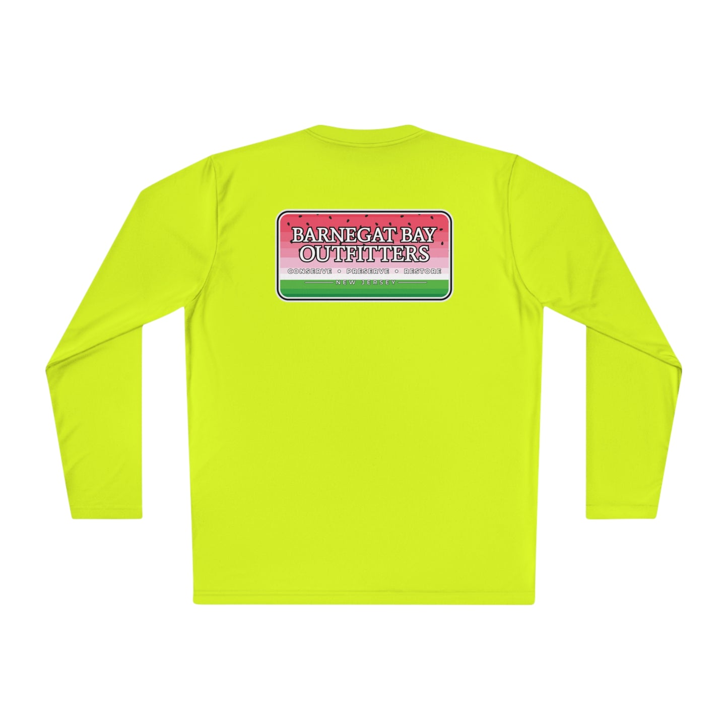 UPF40+ Watermelon Logo Unisex Performance Long Sleeve Tee