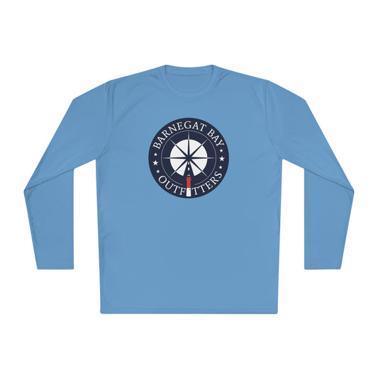 UPF40+ Lighthouse Front Logo Unisex Performance Long Sleeve Tee