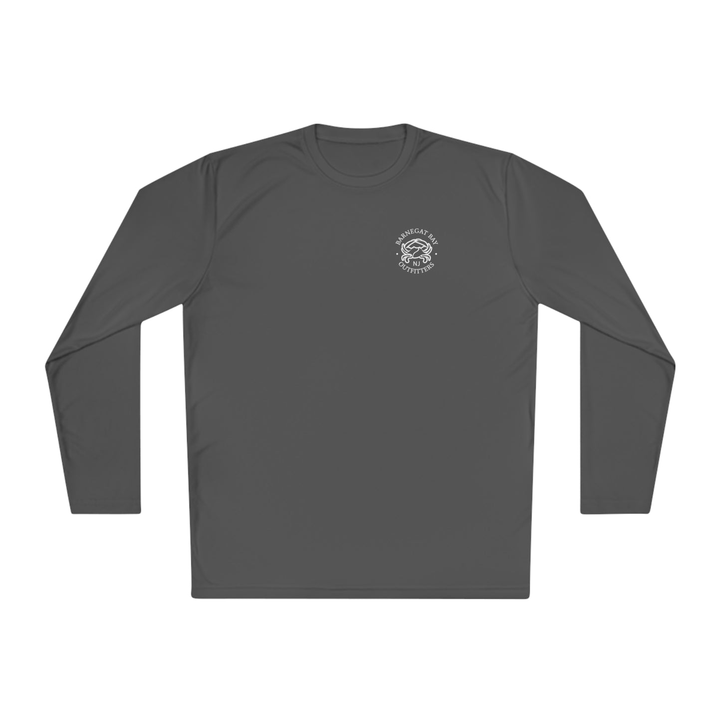 UPF40+ Kayak White Logo Unisex Performance Long Sleeve Tee