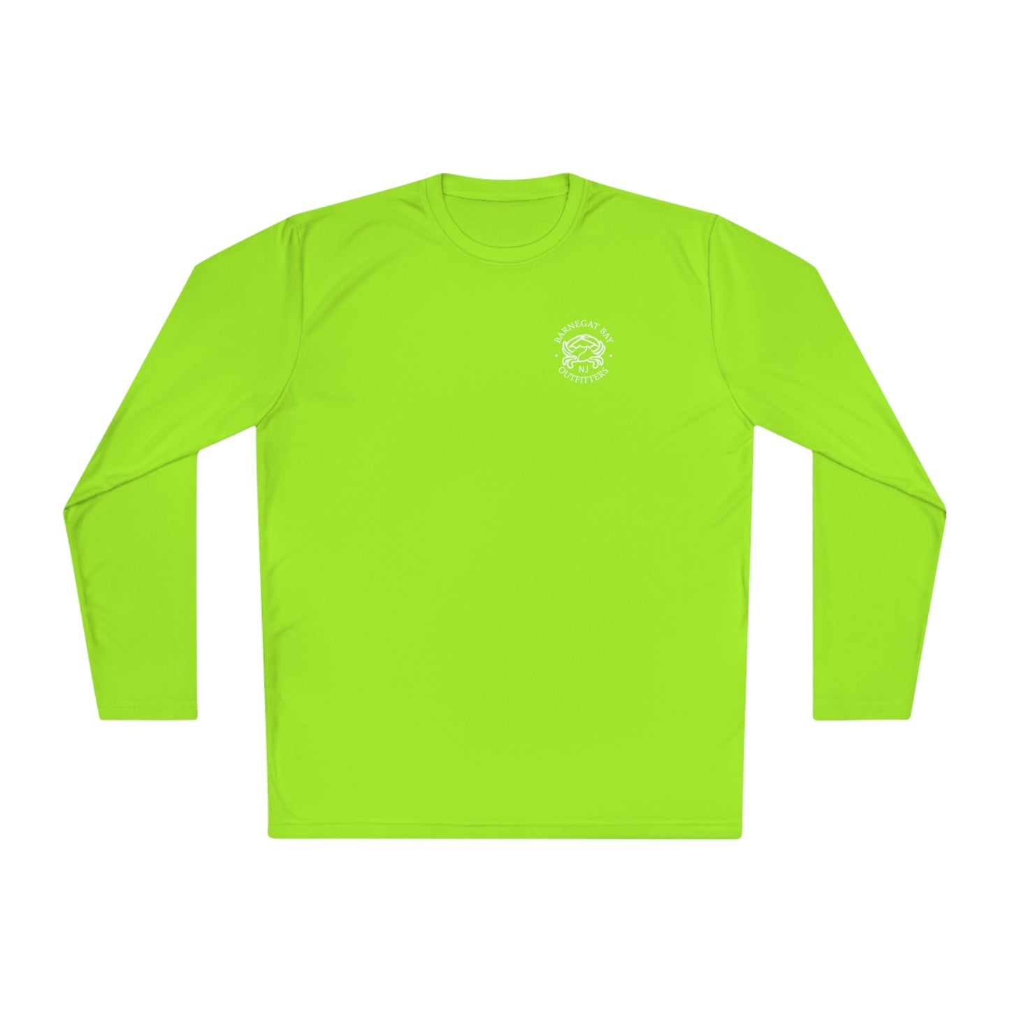 UPF40+ Kayak White Logo Unisex Performance Long Sleeve Tee