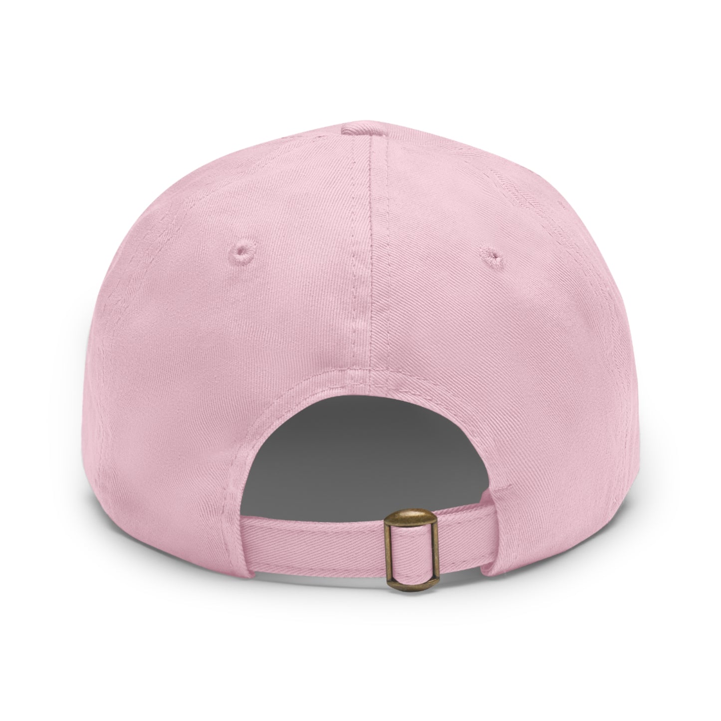 Compass Round Logo Leather Patch Hat