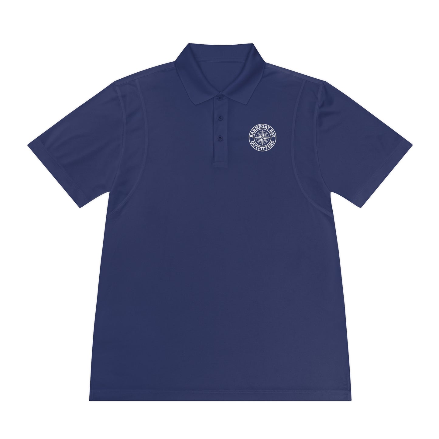 Compass Logo Sport Polo Shirt