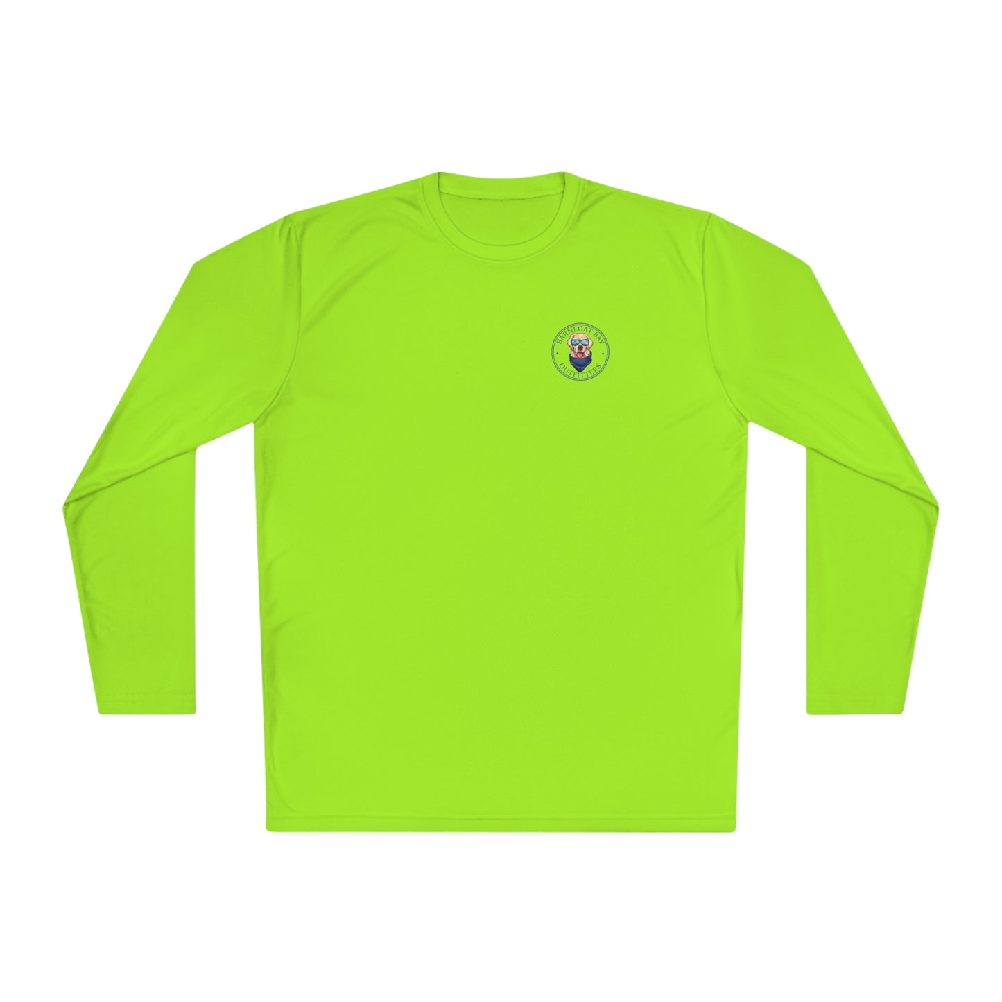 UPF40+ Golden Logo Unisex Performance Long Sleeve Tee