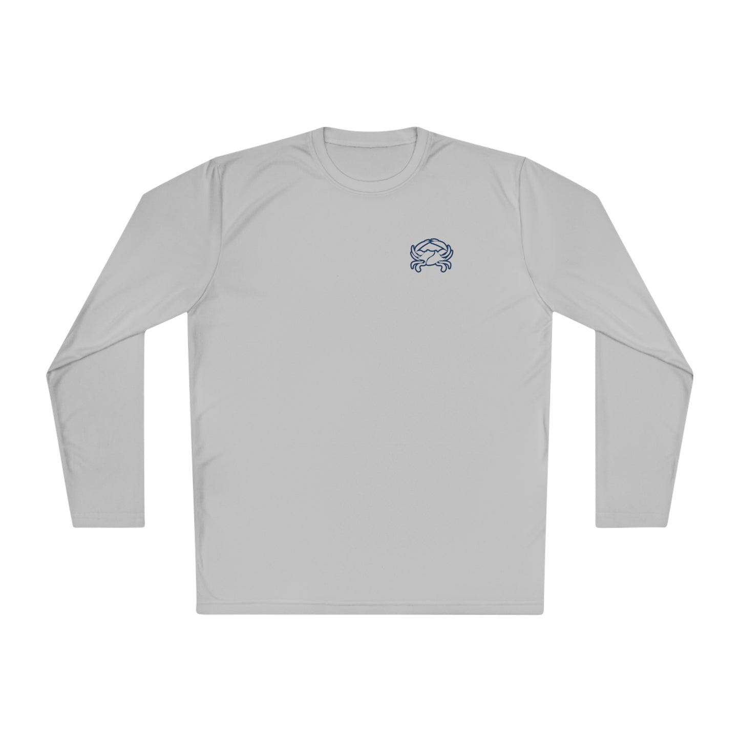 UPF40+ Barnegat Bay Crab Logo Unisex Performance Long Sleeve Tee