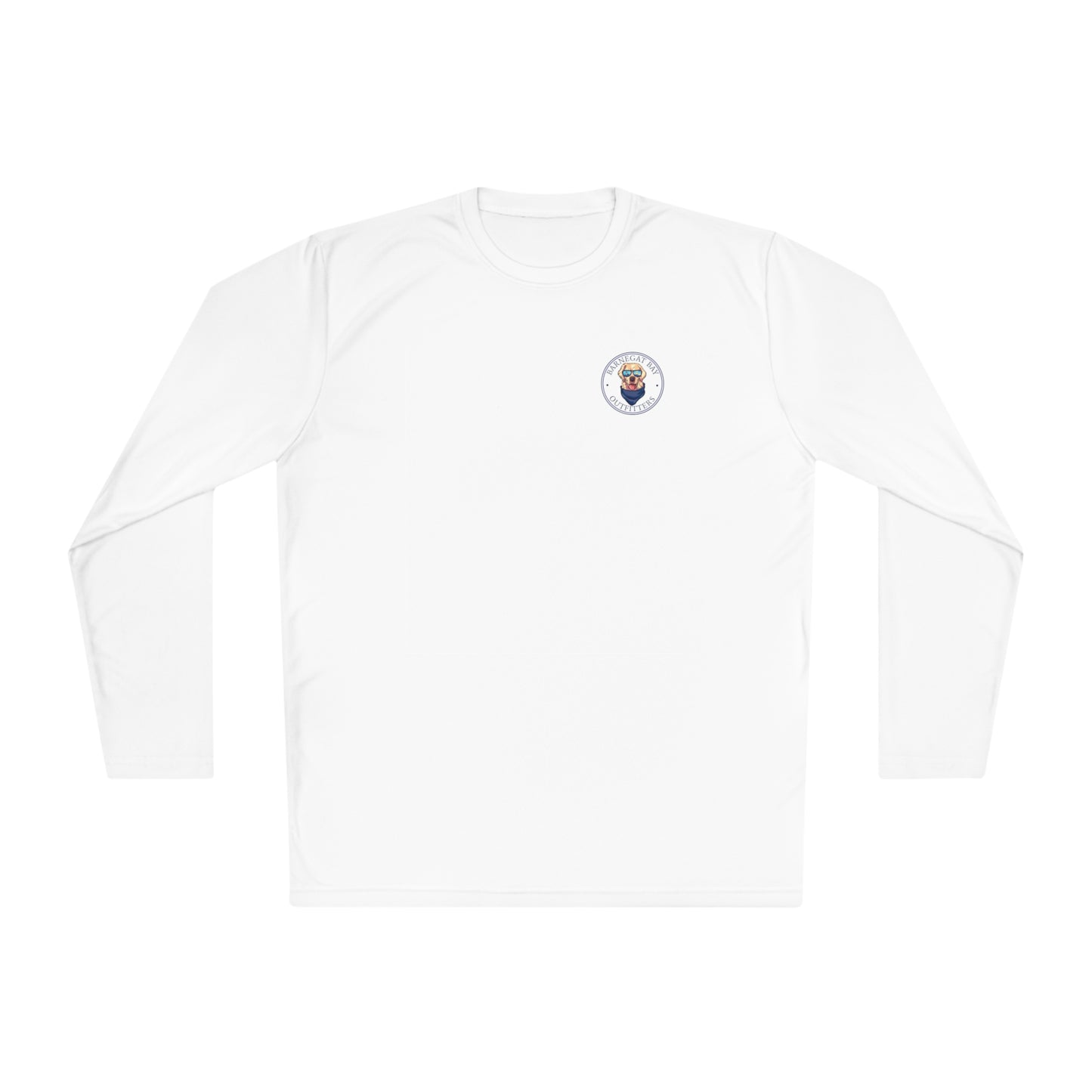 UPF40+ Golden Logo Unisex Performance Long Sleeve Tee