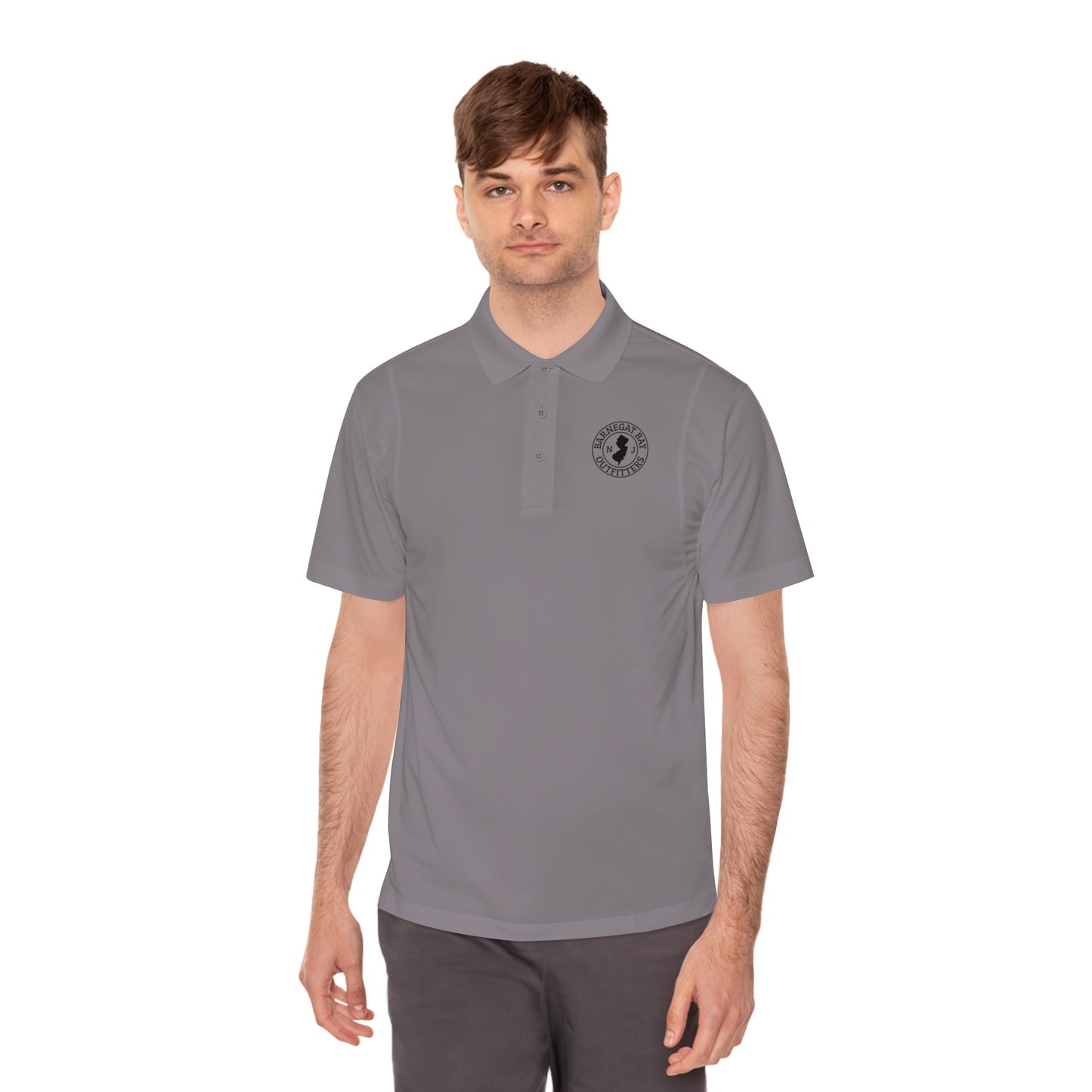 Barnegat Bay NJ Logo Sport Polo Shirt