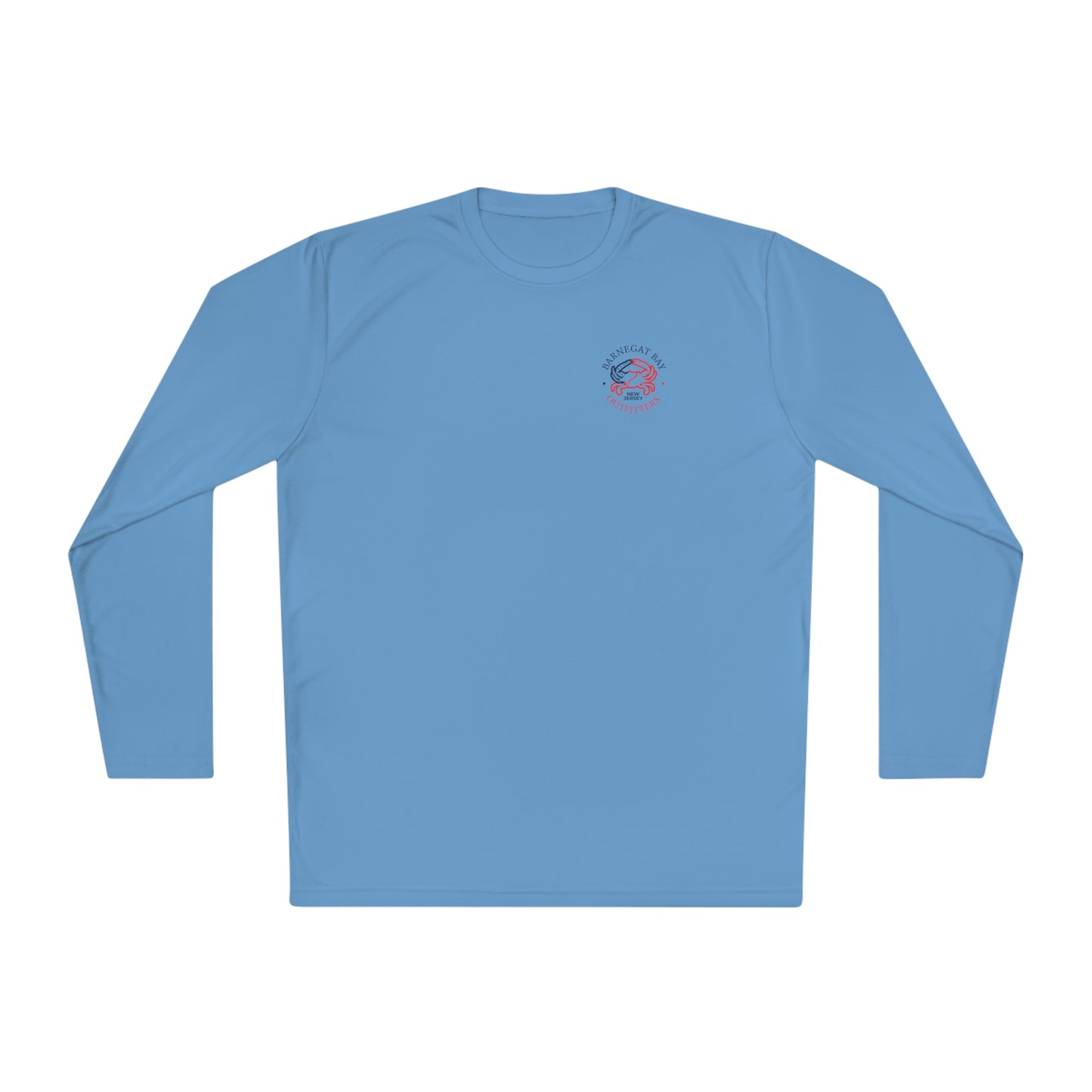 UPF40+ Flag Logo Unisex Performance Long Sleeve Tee