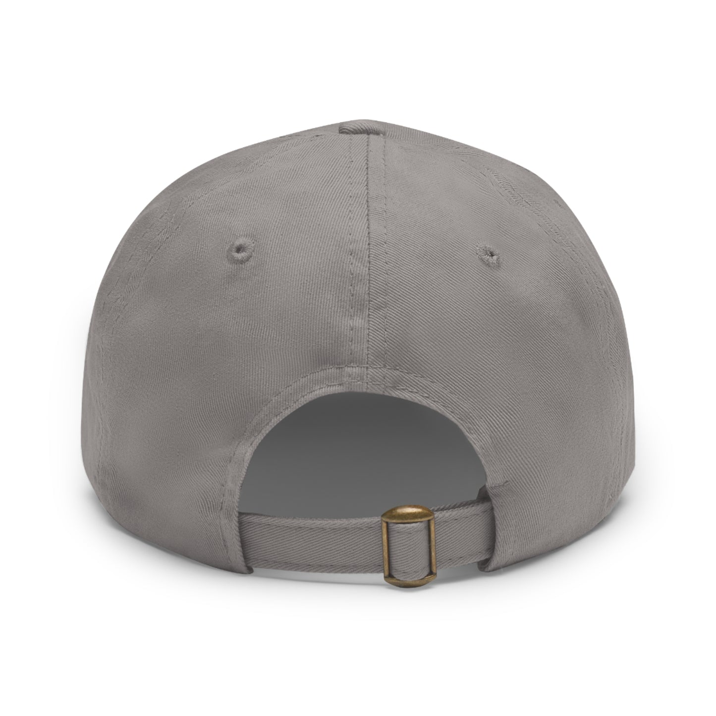 Compass Round Logo Leather Patch Hat