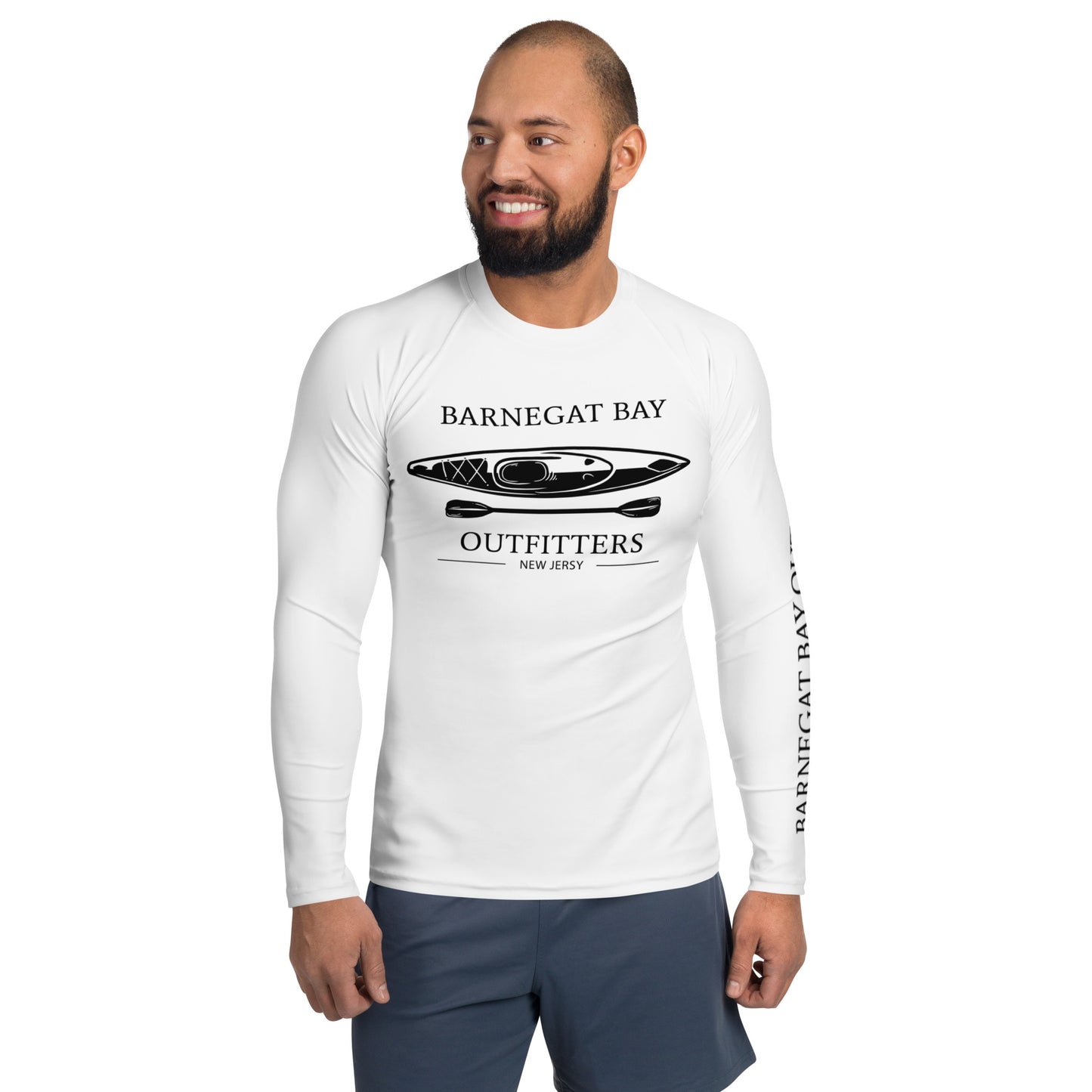 Barnegat Bay Outfitters Kayak Logo Rash Guard - UPF50+