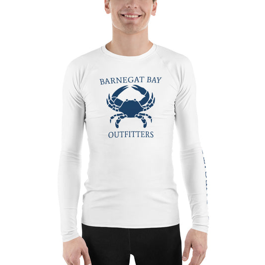 Barnegat Bay Outfitters Crab Logo Rash Guard - UPF50+