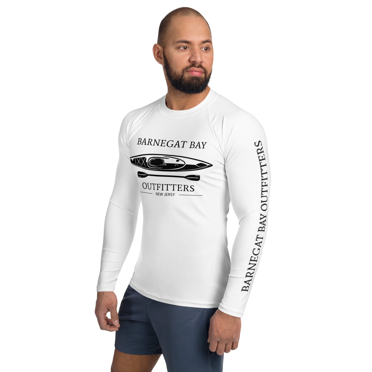 Barnegat Bay Outfitters Kayak Logo Rash Guard - UPF50+