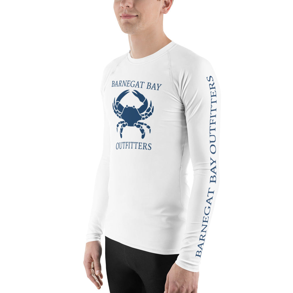 Barnegat Bay Outfitters Crab Logo Rash Guard - UPF50+