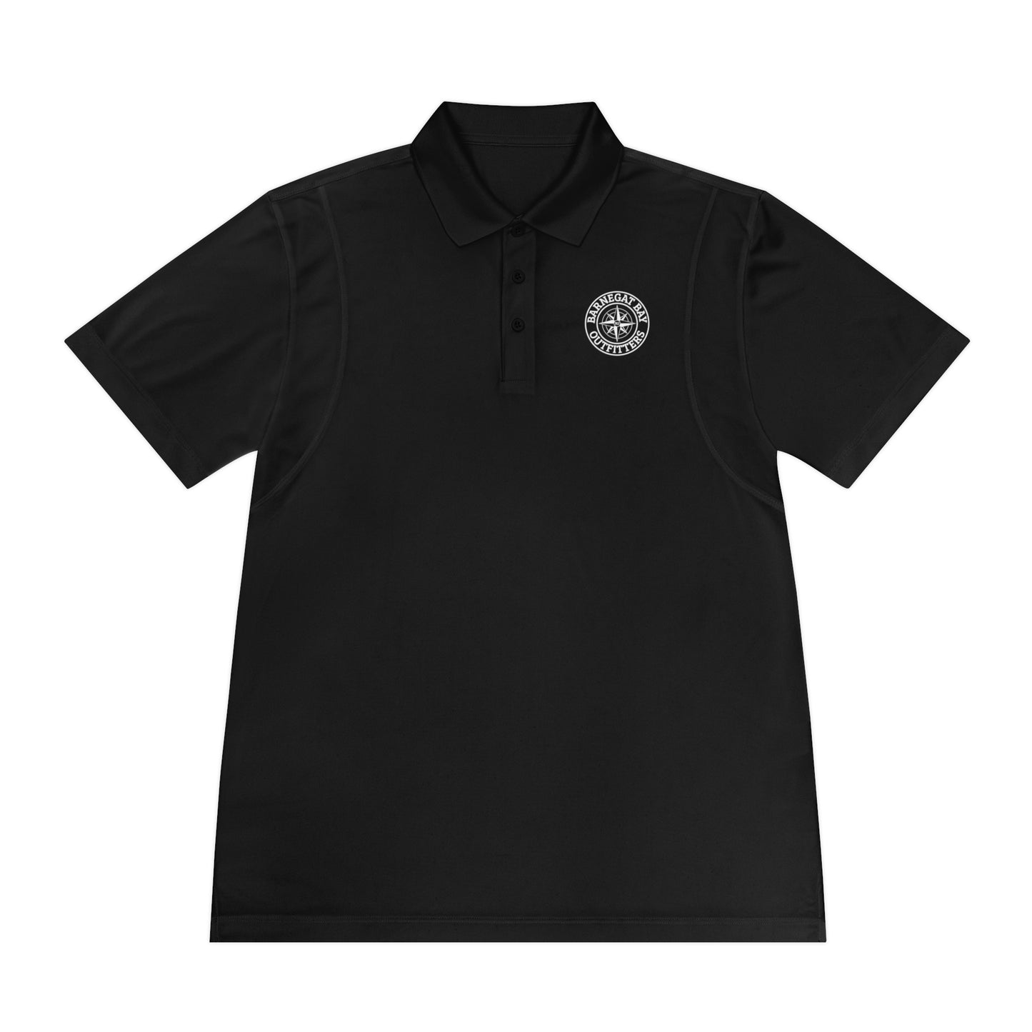 Compass Logo Sport Polo Shirt