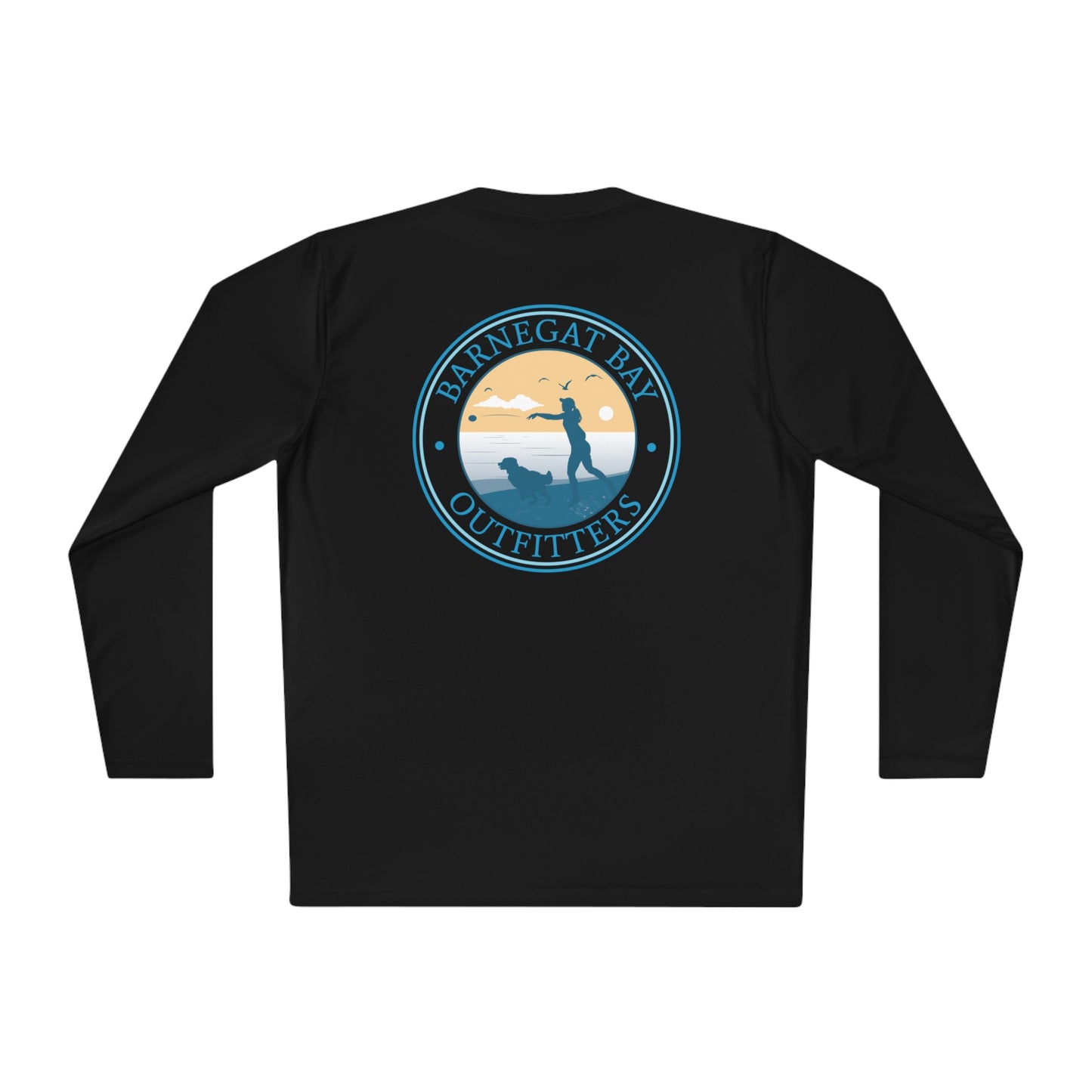 UPF40+ Fetch Scene Logo Unisex Performance Long Sleeve Tee