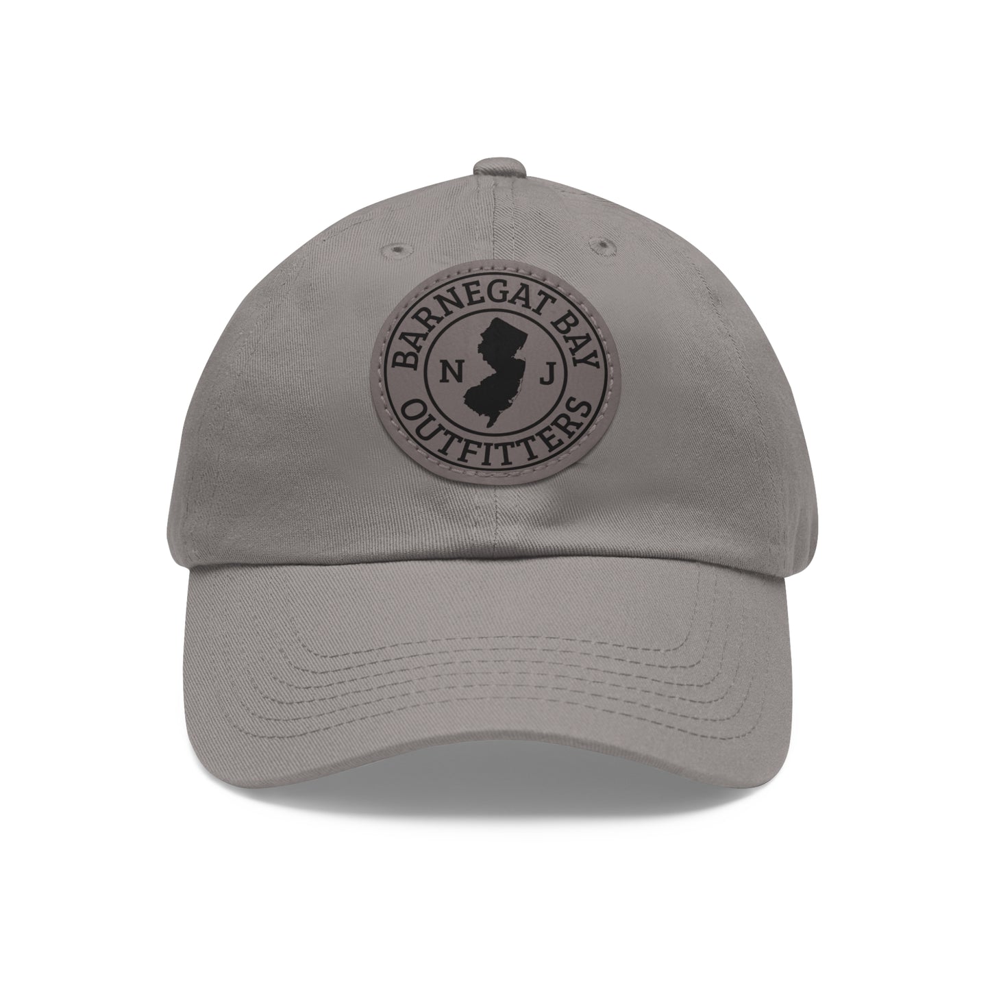 Barnegat Bay Outfitters Round Leather Patch Hat