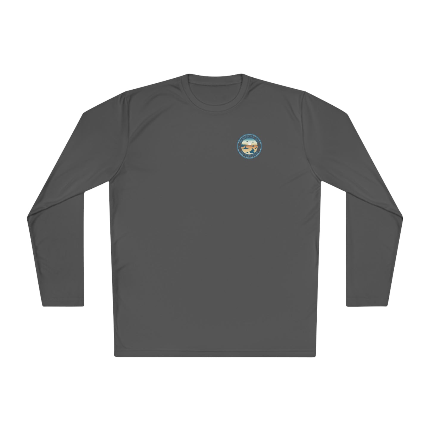 UPF40+ Kayak Scene Logo Unisex Performance Long Sleeve Tee