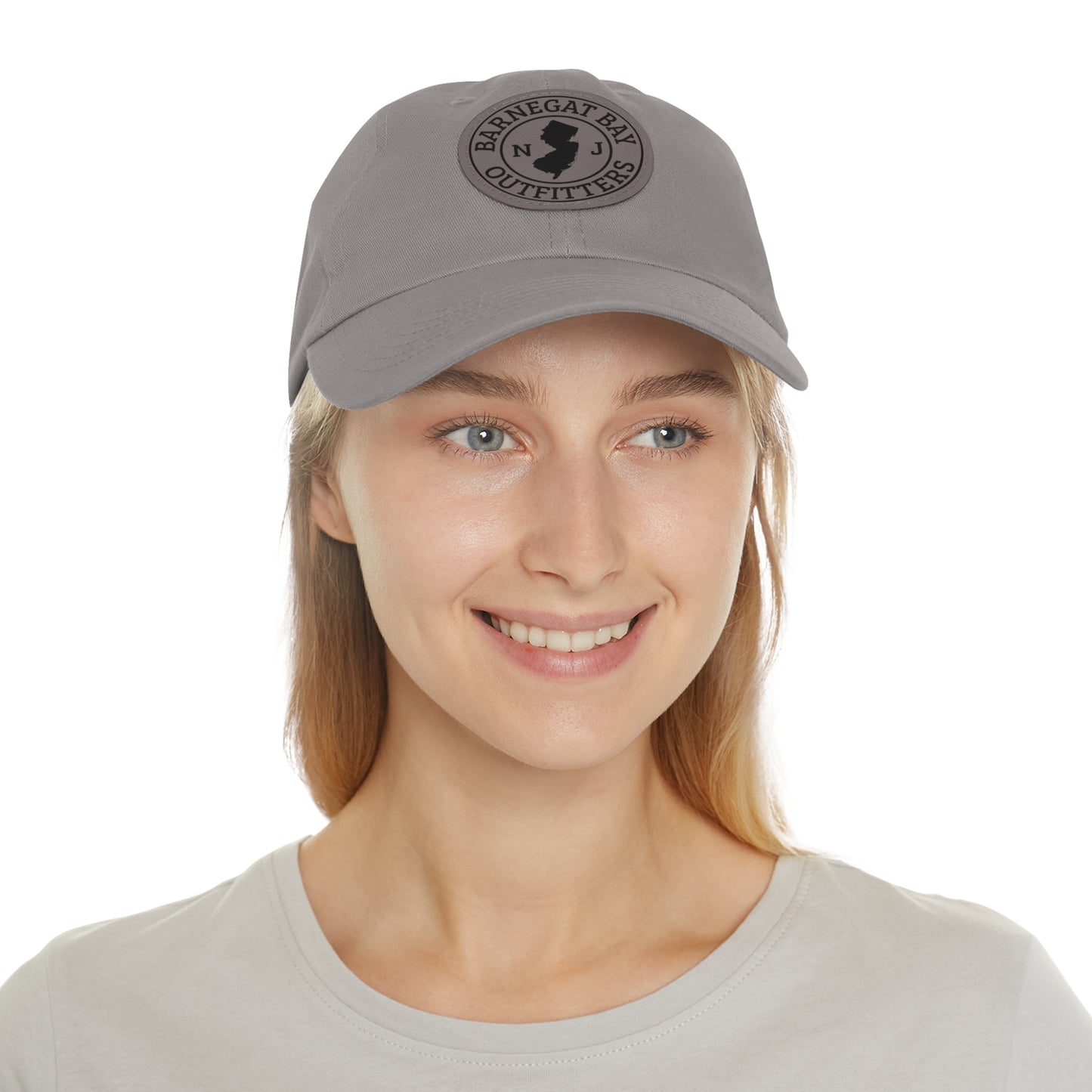 Barnegat Bay Outfitters Round Leather Patch Hat