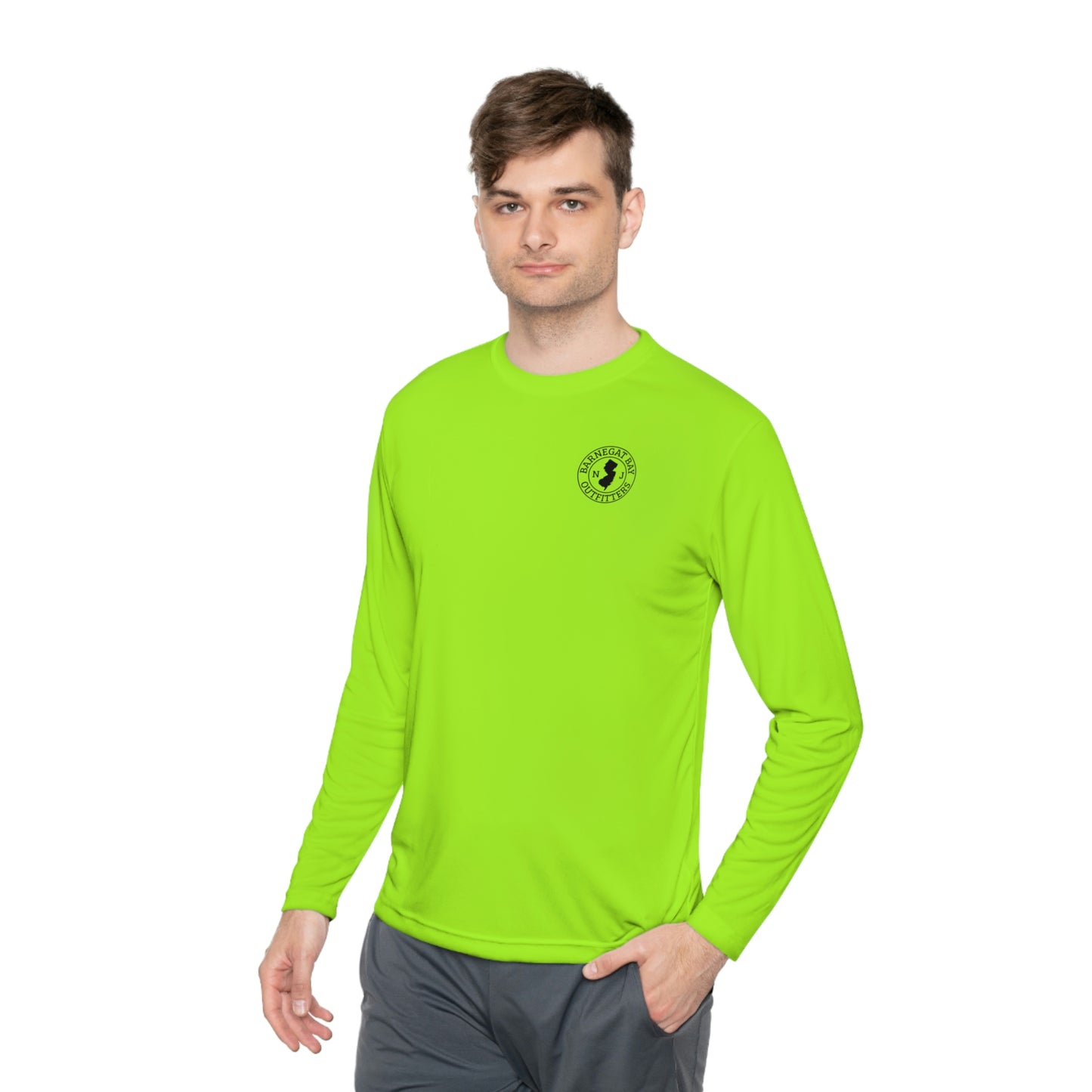 UPF40+ Old Barney Logo Unisex Performance Long Sleeve Tee