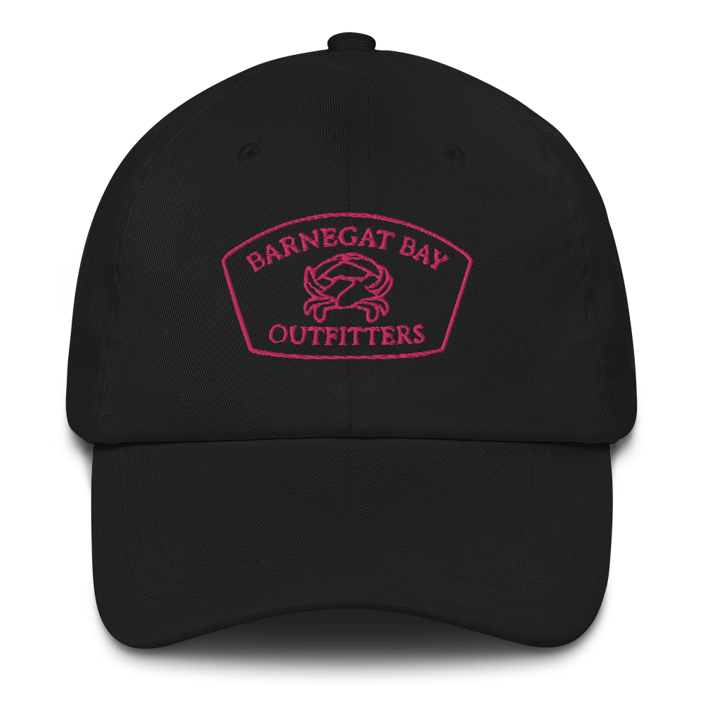 Barnegat Bay Outfitters Logo Hat Flamingo