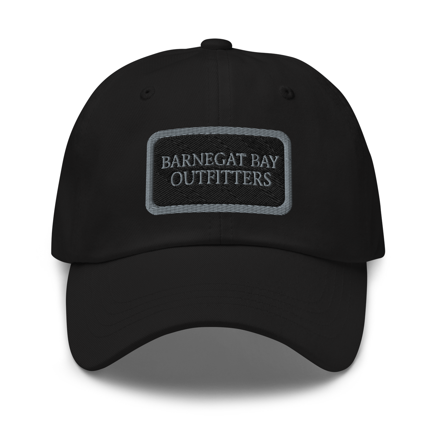 Barnegat Bay Outfitters - Embroidered Patch Grey and Black