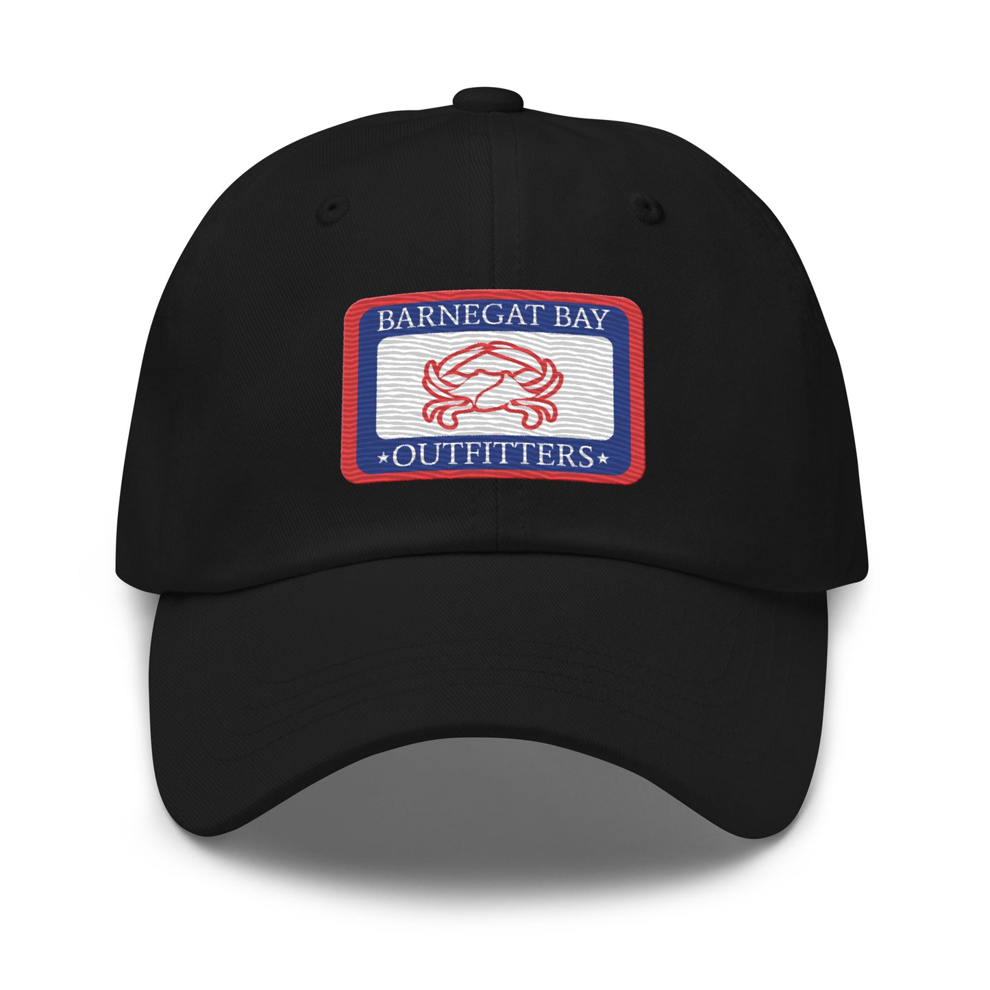 Barnegat Bay Outfitters Red, White and Blue Embroidered Crab Hat