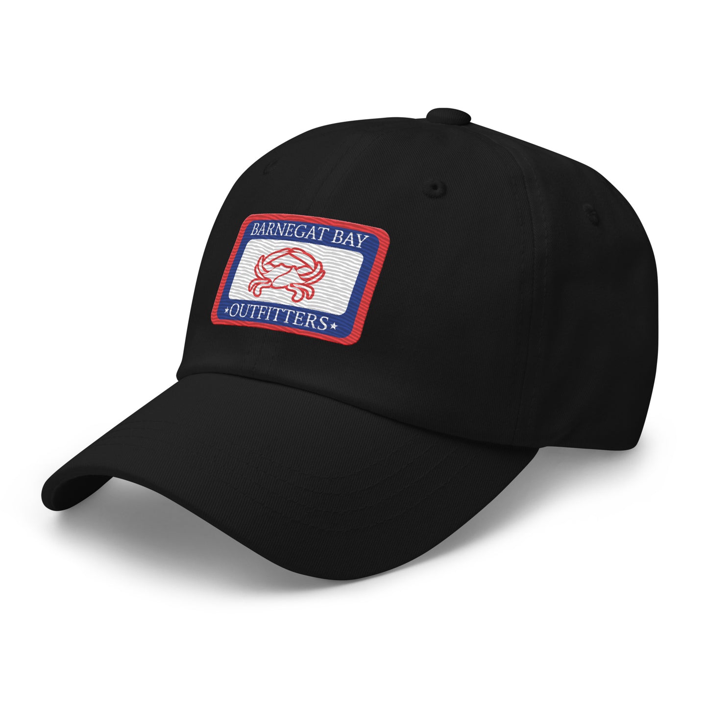 Barnegat Bay Outfitters Red, White and Blue Embroidered Crab Hat