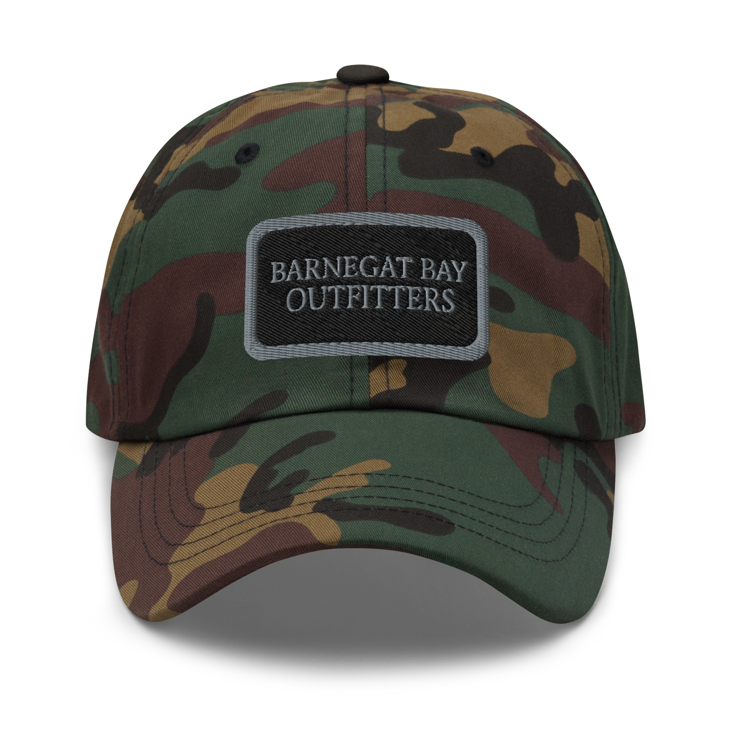 Barnegat Bay Outfitters - Embroidered Patch Grey and Black