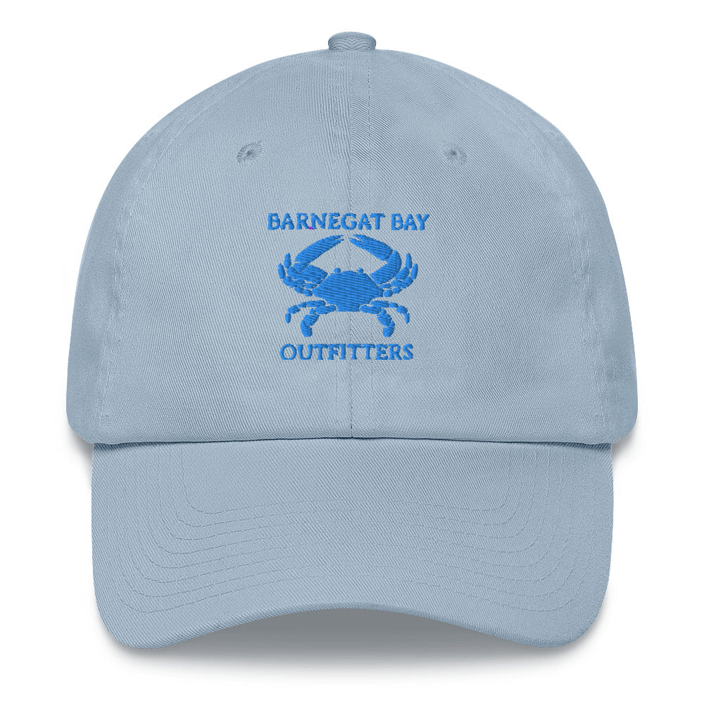 Barnegat Bay Outfitters Crab Hat -- Aqua Embroidery