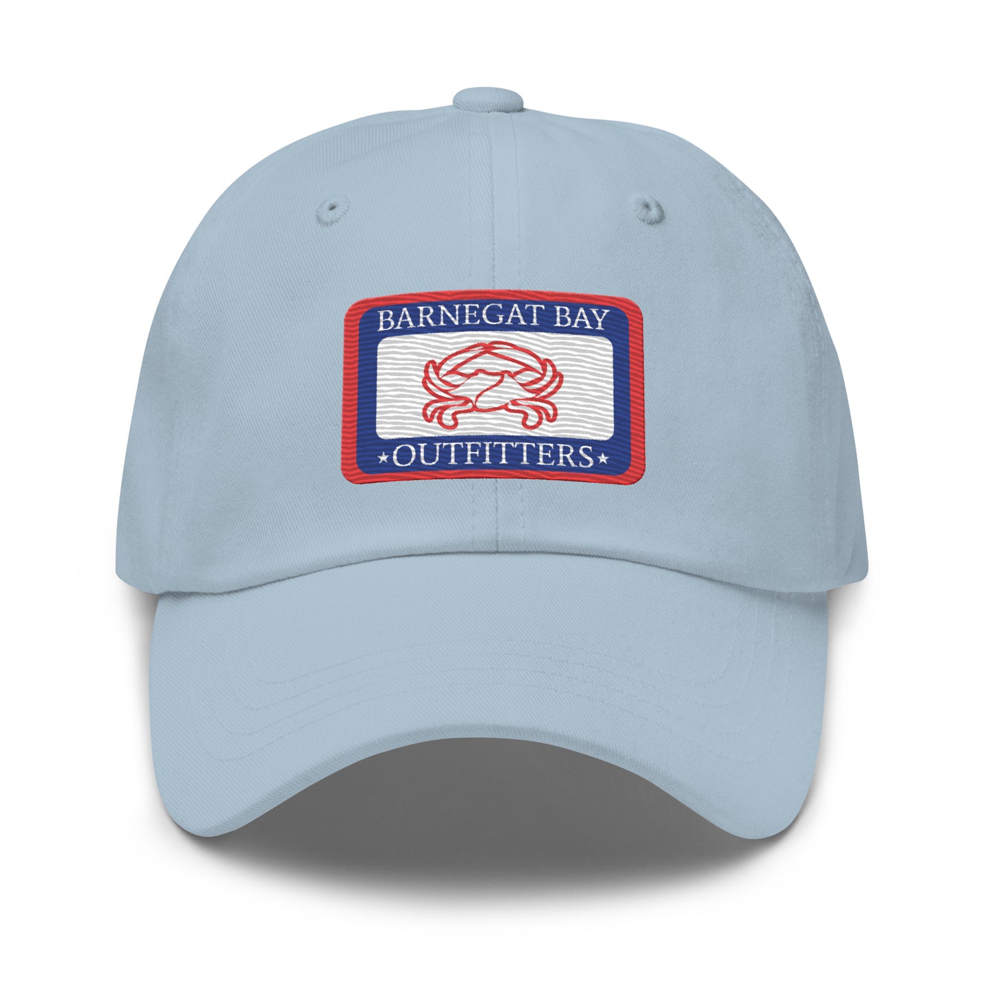 Barnegat Bay Outfitters Red, White and Blue Embroidered Crab Hat