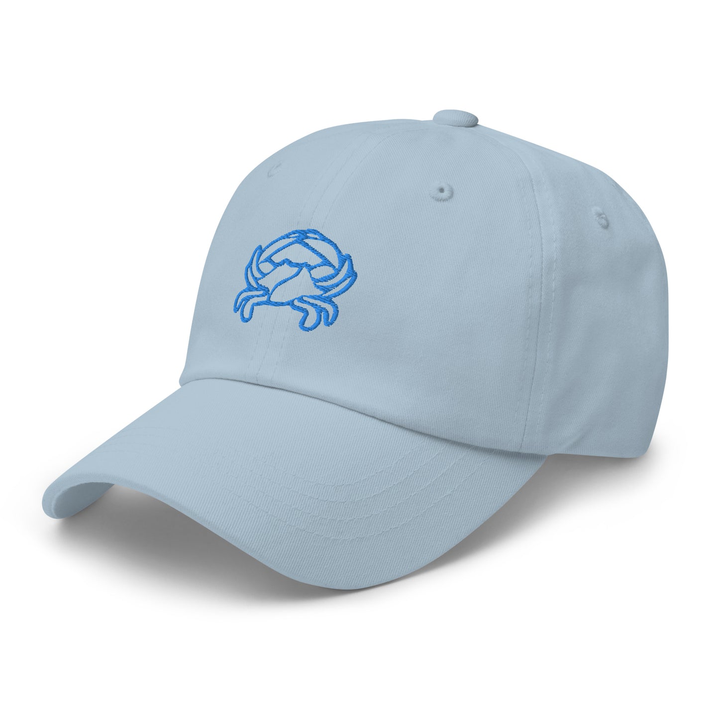 Barnegat Bay Outfitters Embroidered Crab Logo Hat Aqua