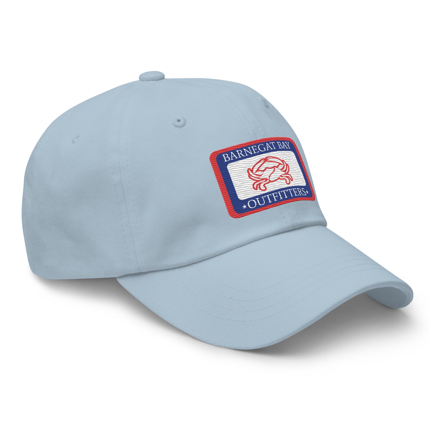 Barnegat Bay Outfitters Red, White and Blue Embroidered Crab Hat