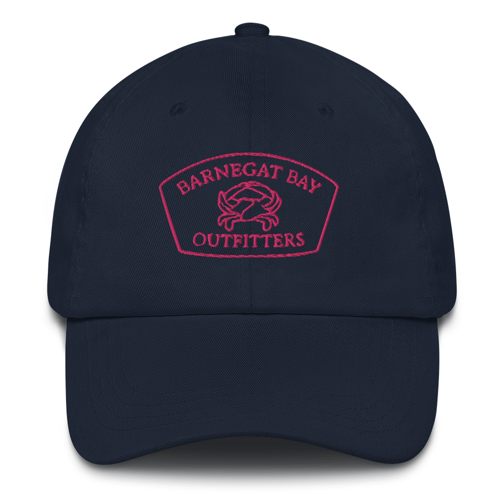 Barnegat Bay Outfitters Logo Hat Flamingo