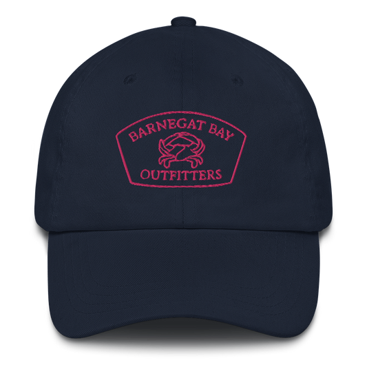 Barnegat Bay Outfitters Logo Hat Flamingo